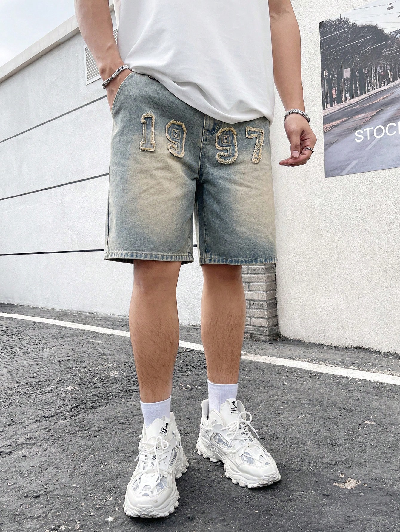 Men Denim Shorts