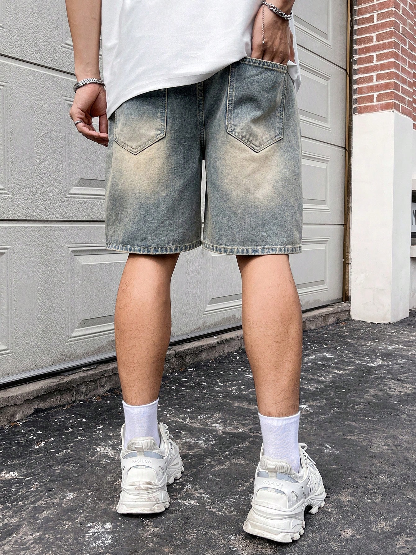 Men Denim Shorts