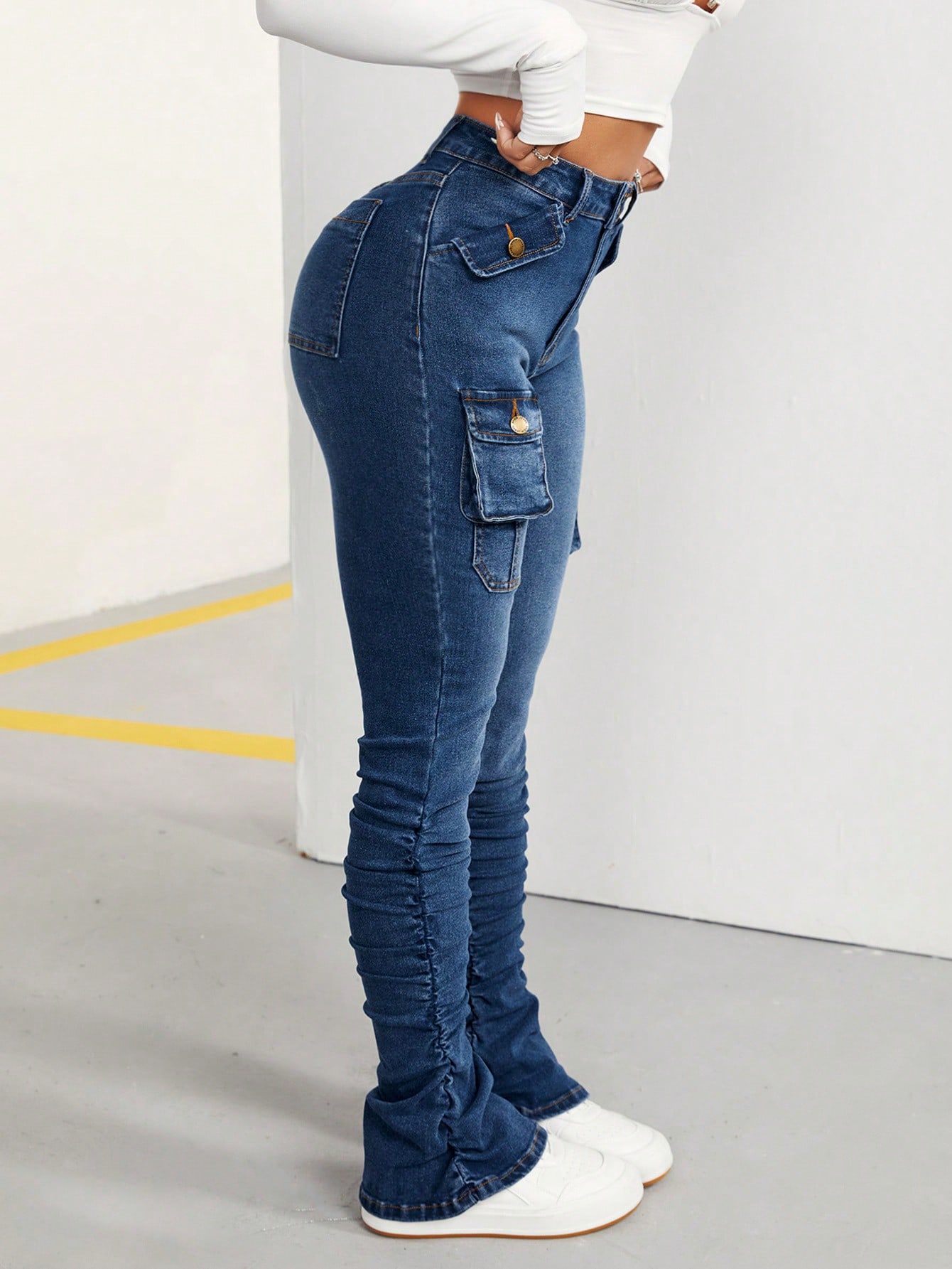 Flare Leg Jeans