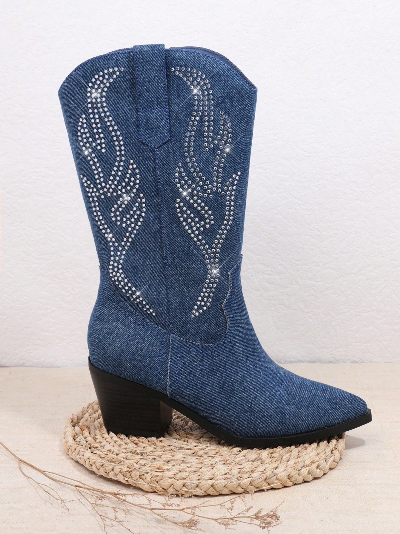 In Blue Women Fashion Boots