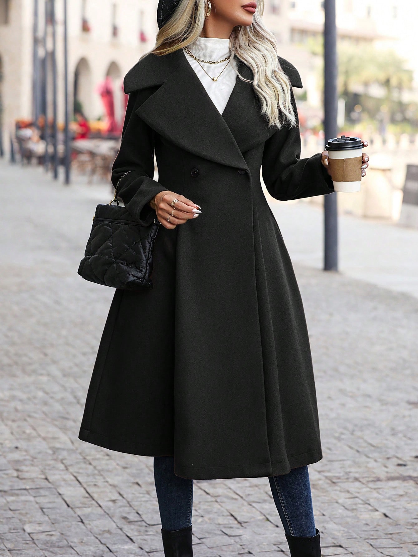 In Black Women Overcoats