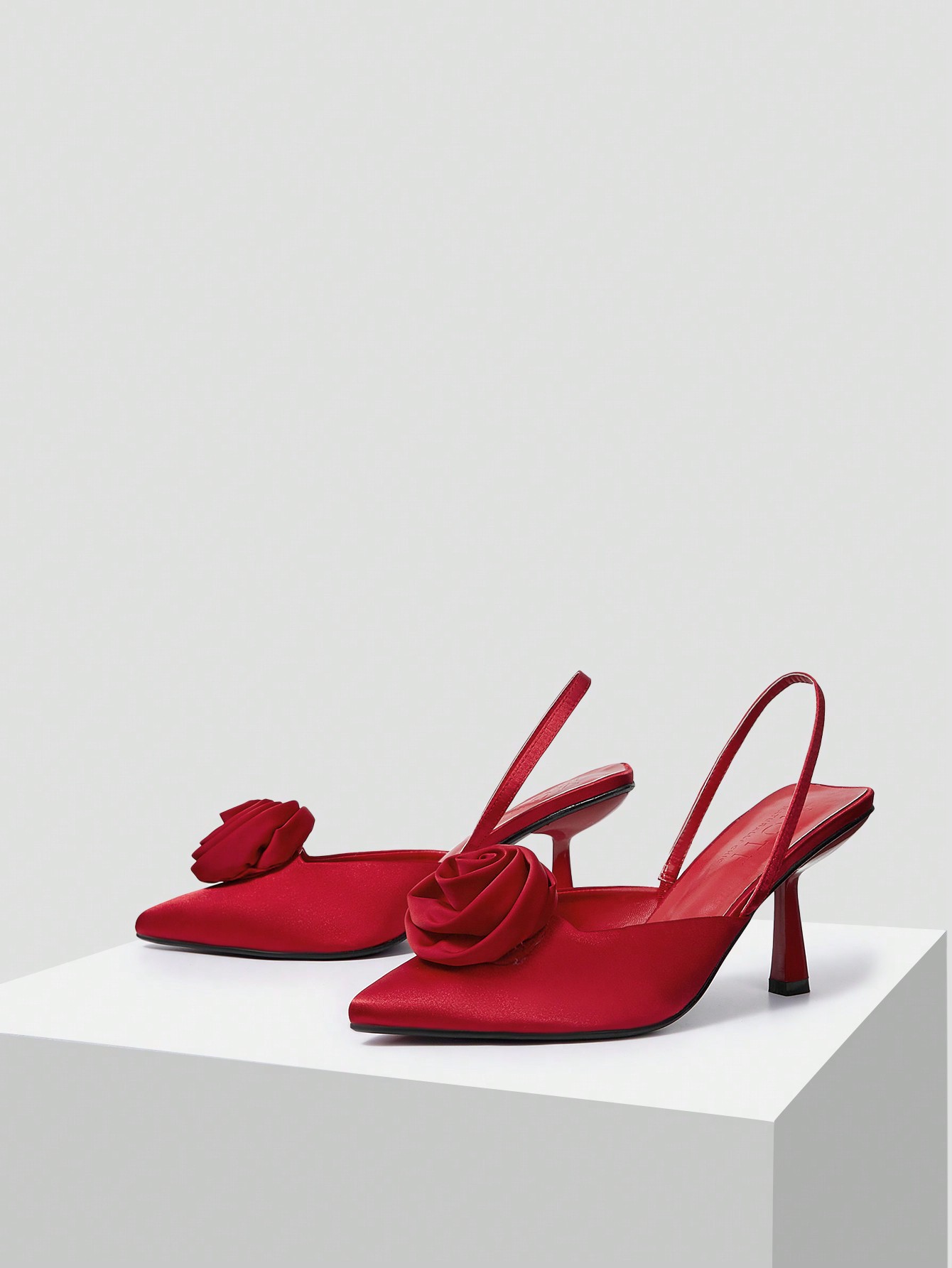 In Red Women Pumps