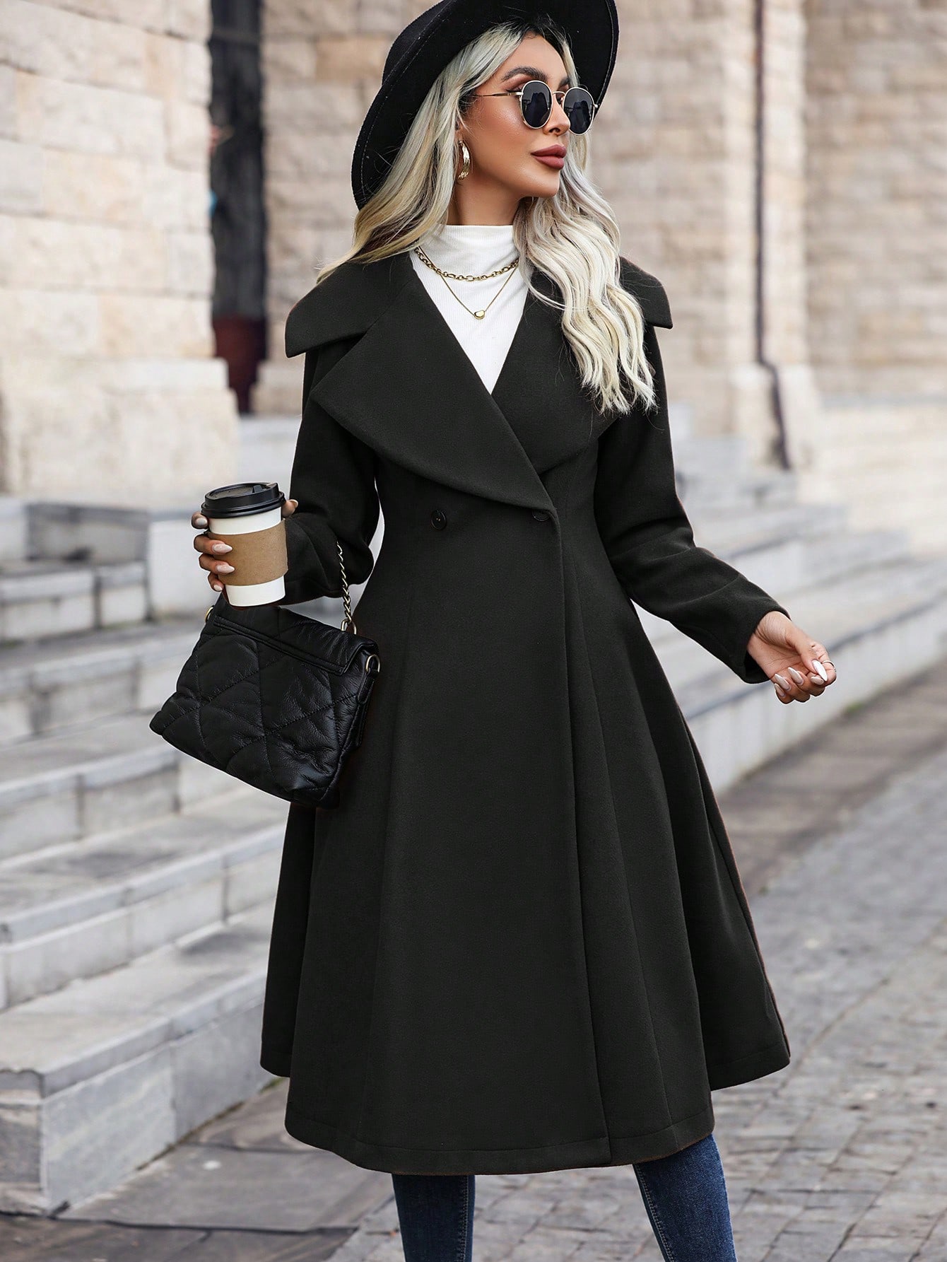 In Black Women Overcoats