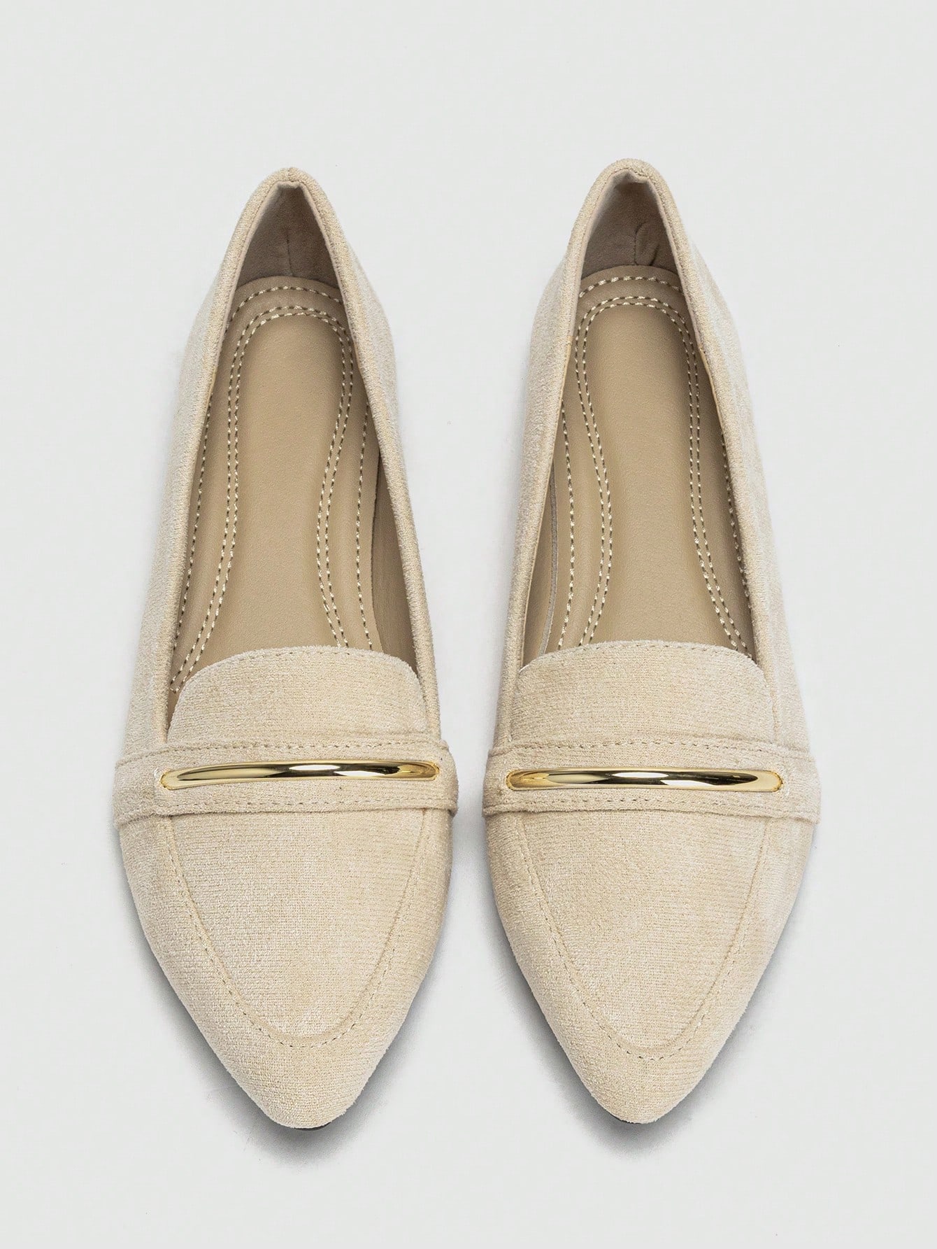 In Apricot Women Flats