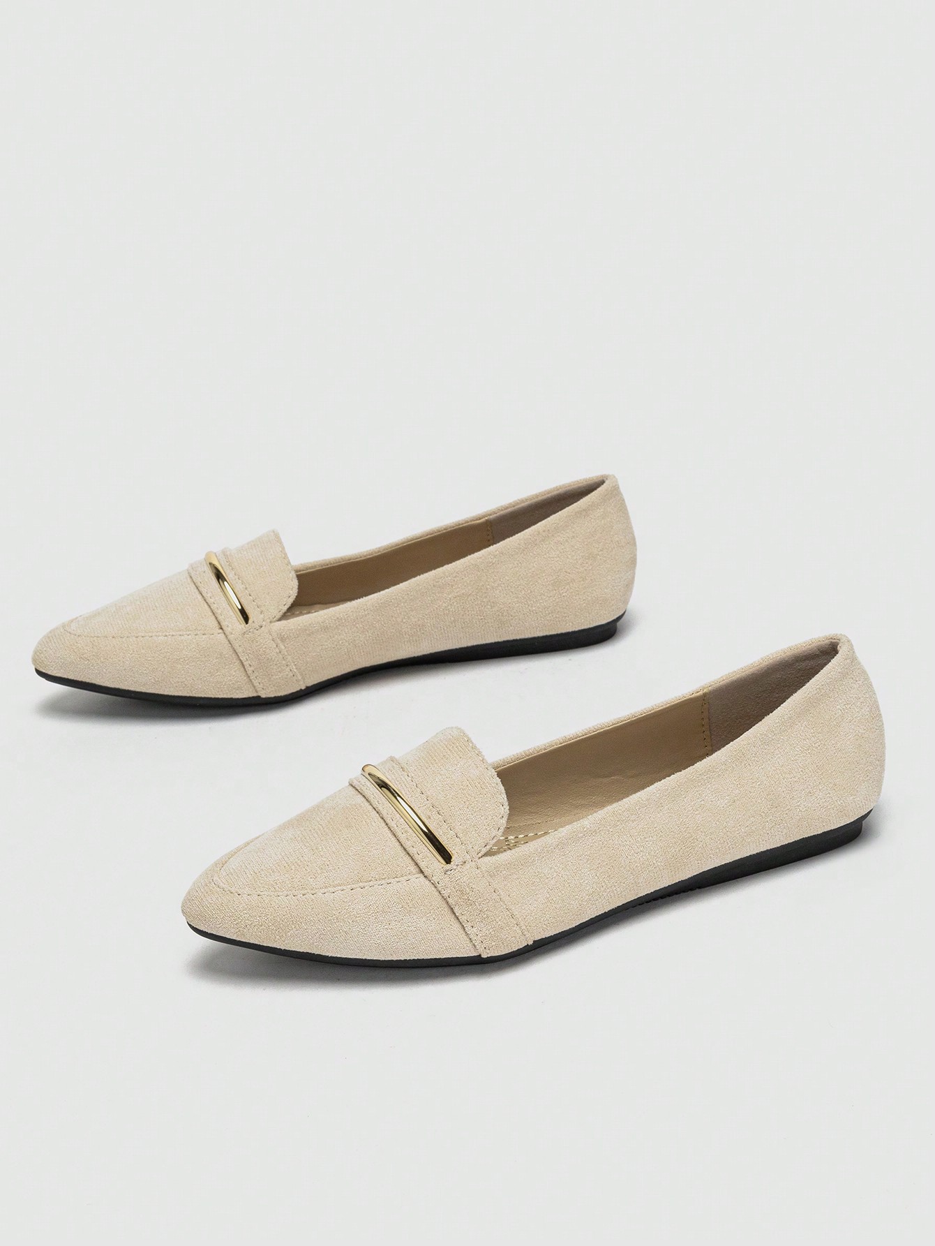 In Apricot Women Flats