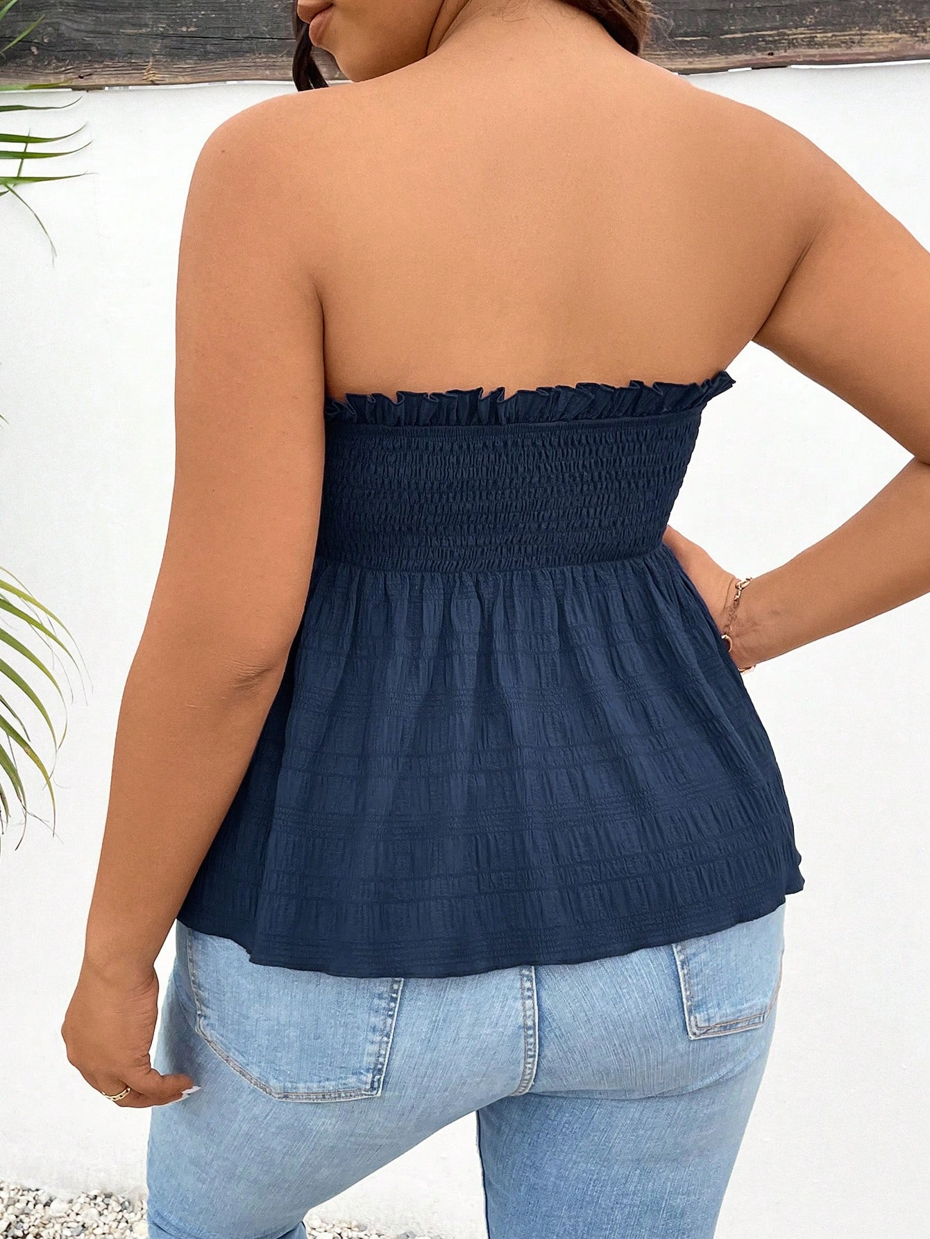 In Casual Plus Size Women Tops