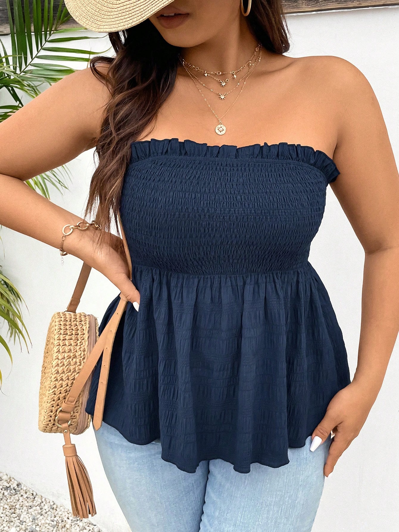 In Casual Plus Size Women Tops