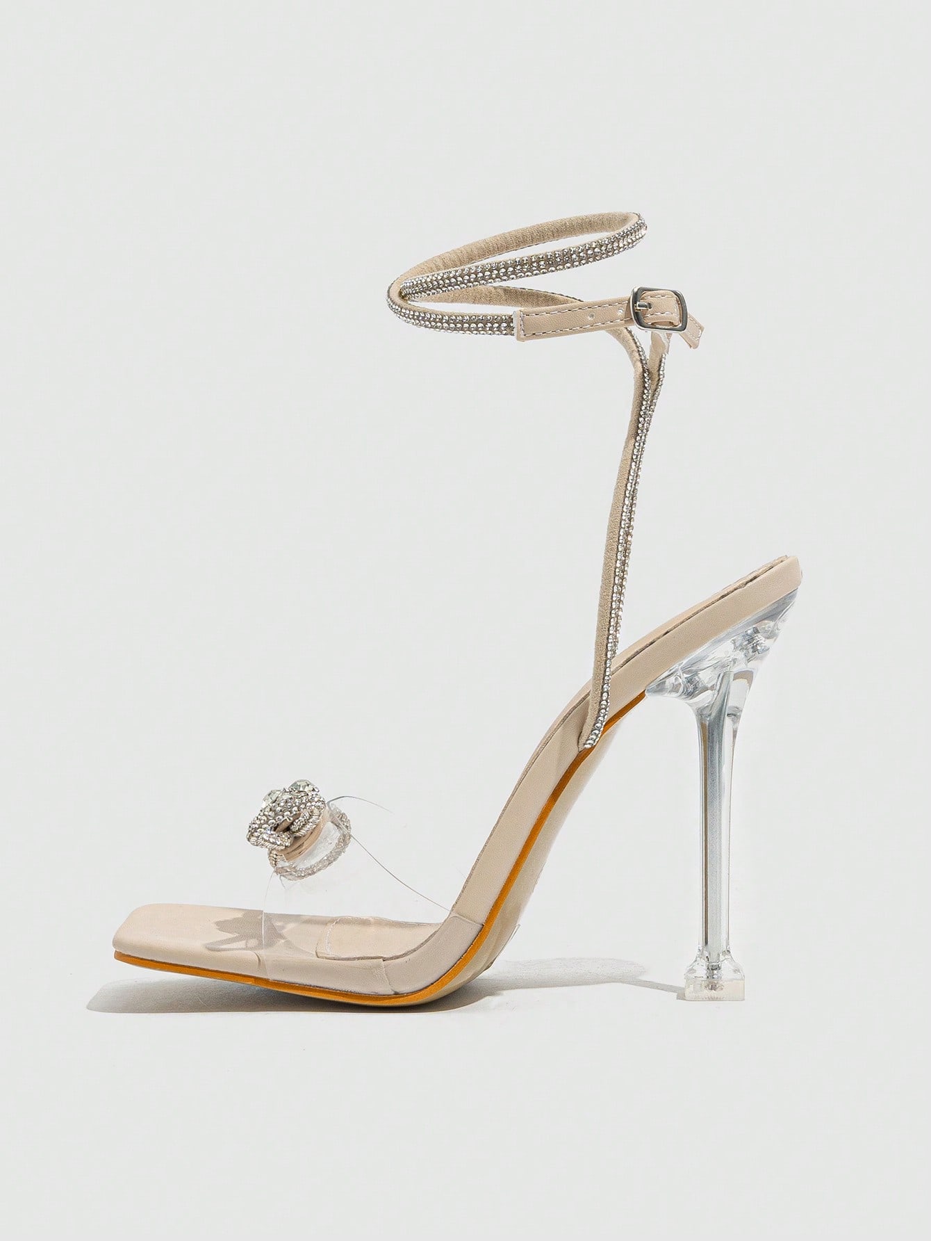 In Apricot Women Heeled Sandals