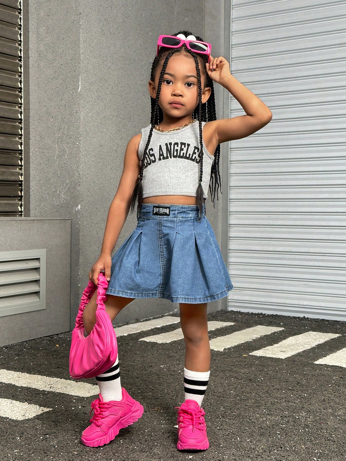 Young Girls Denim Skirts