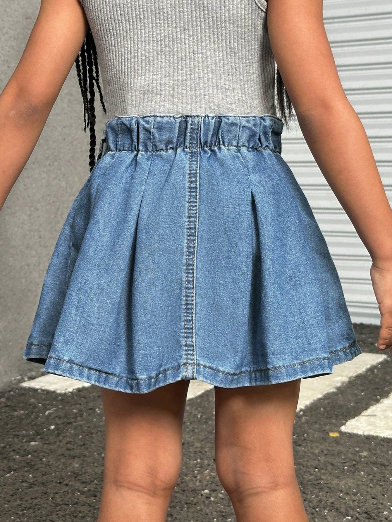 Young Girls Denim Skirts