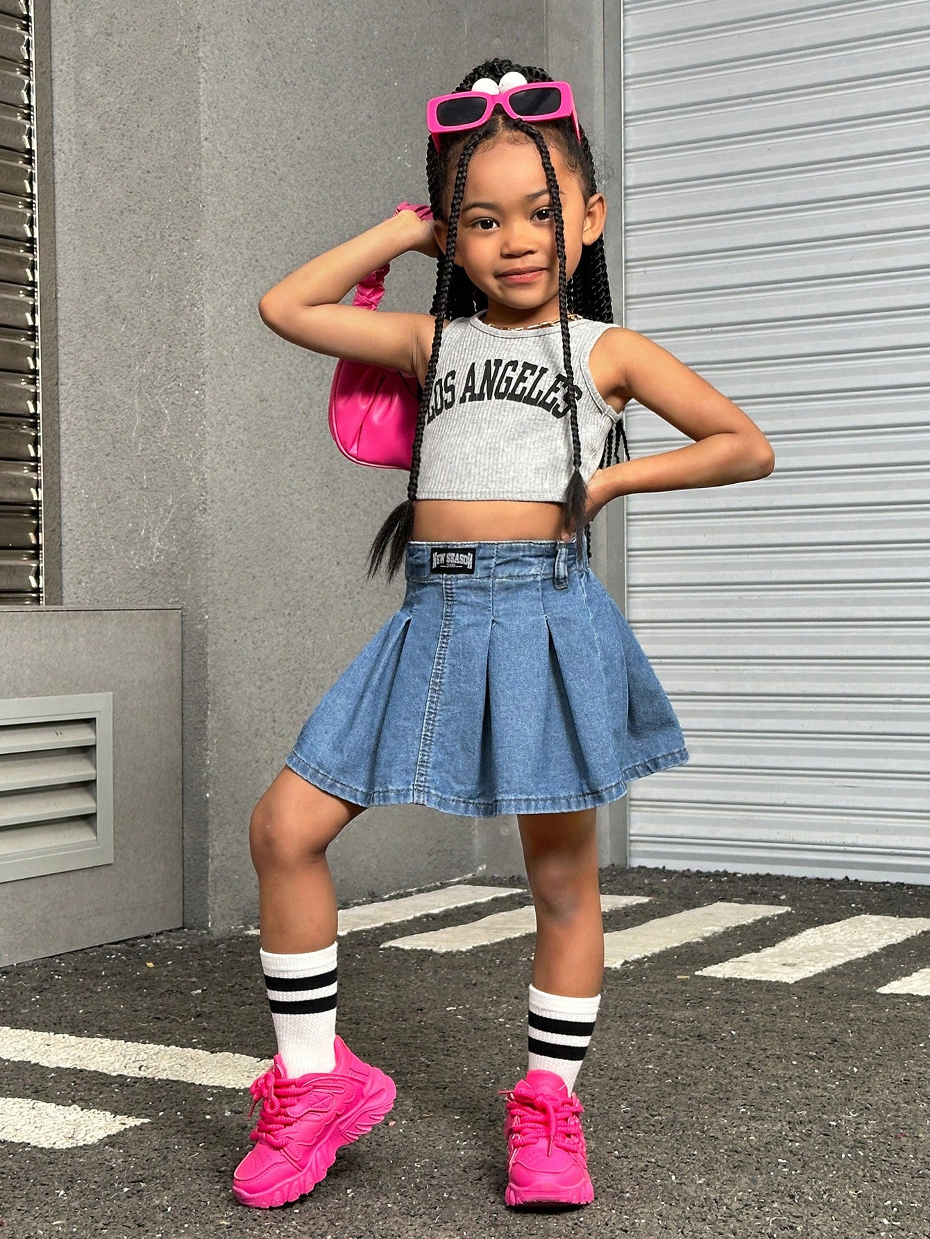 Young Girls Denim Skirts