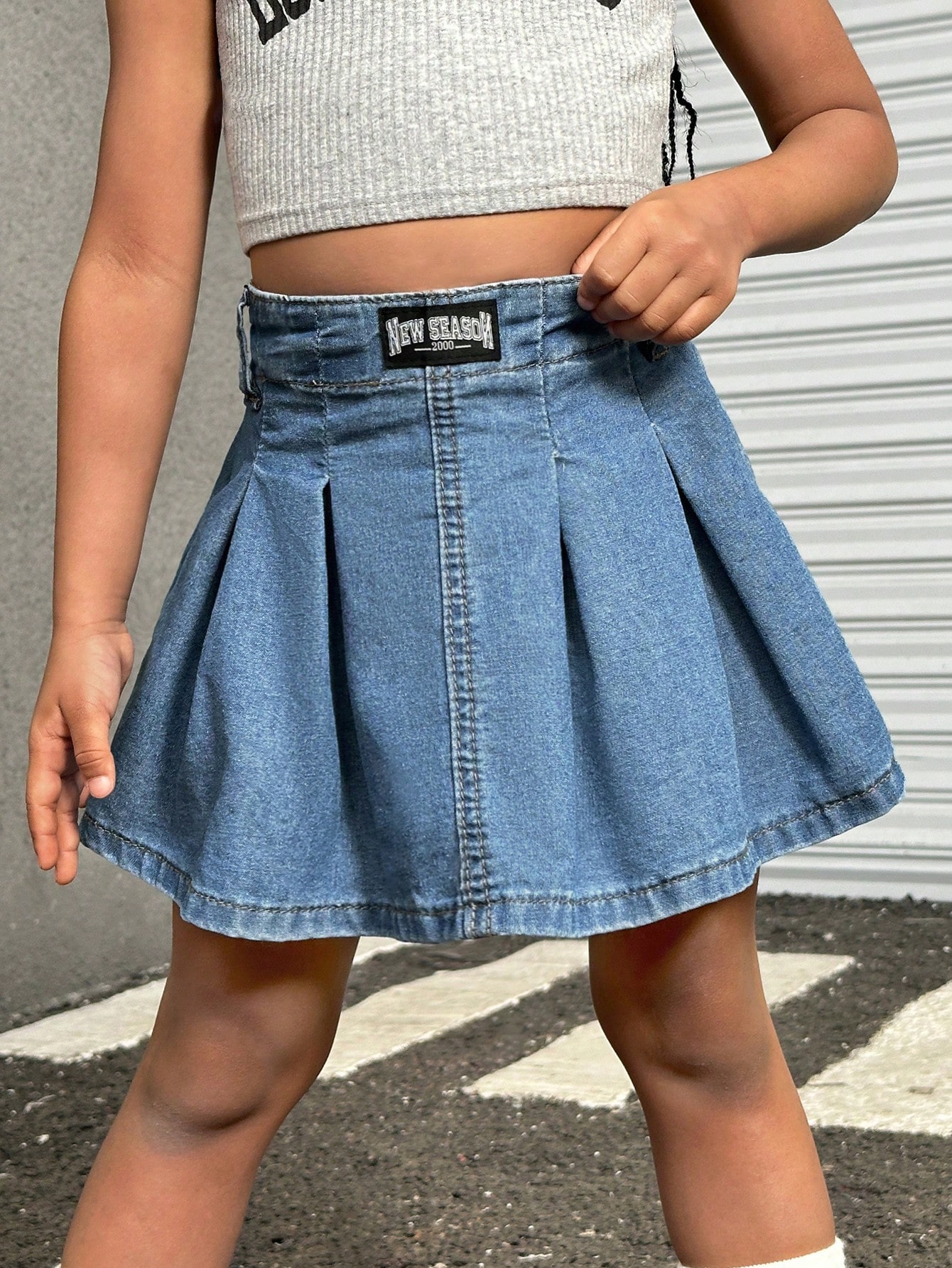 Young Girls Denim Skirts