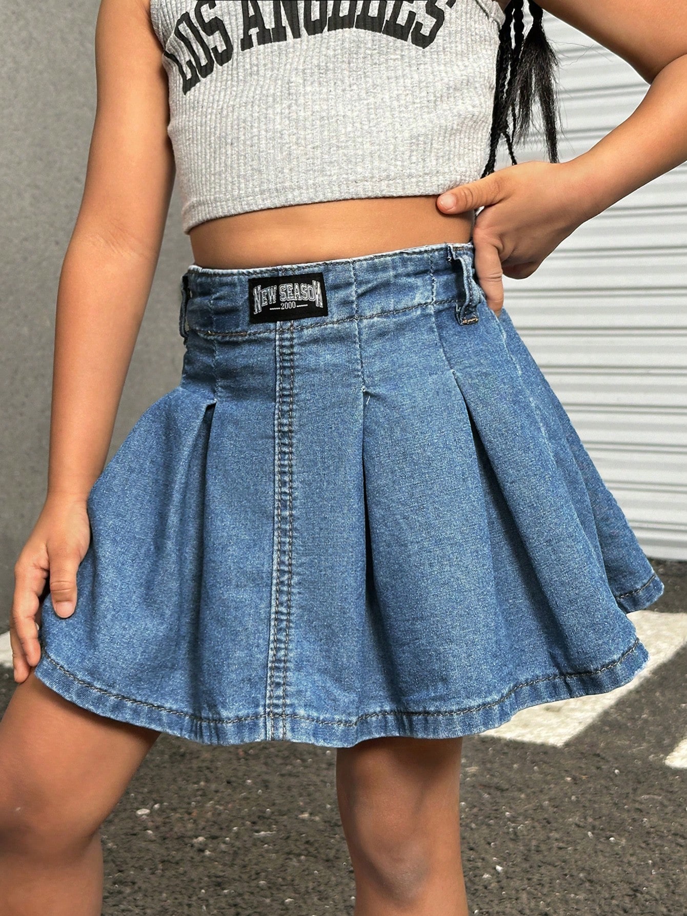 Young Girls Denim Skirts