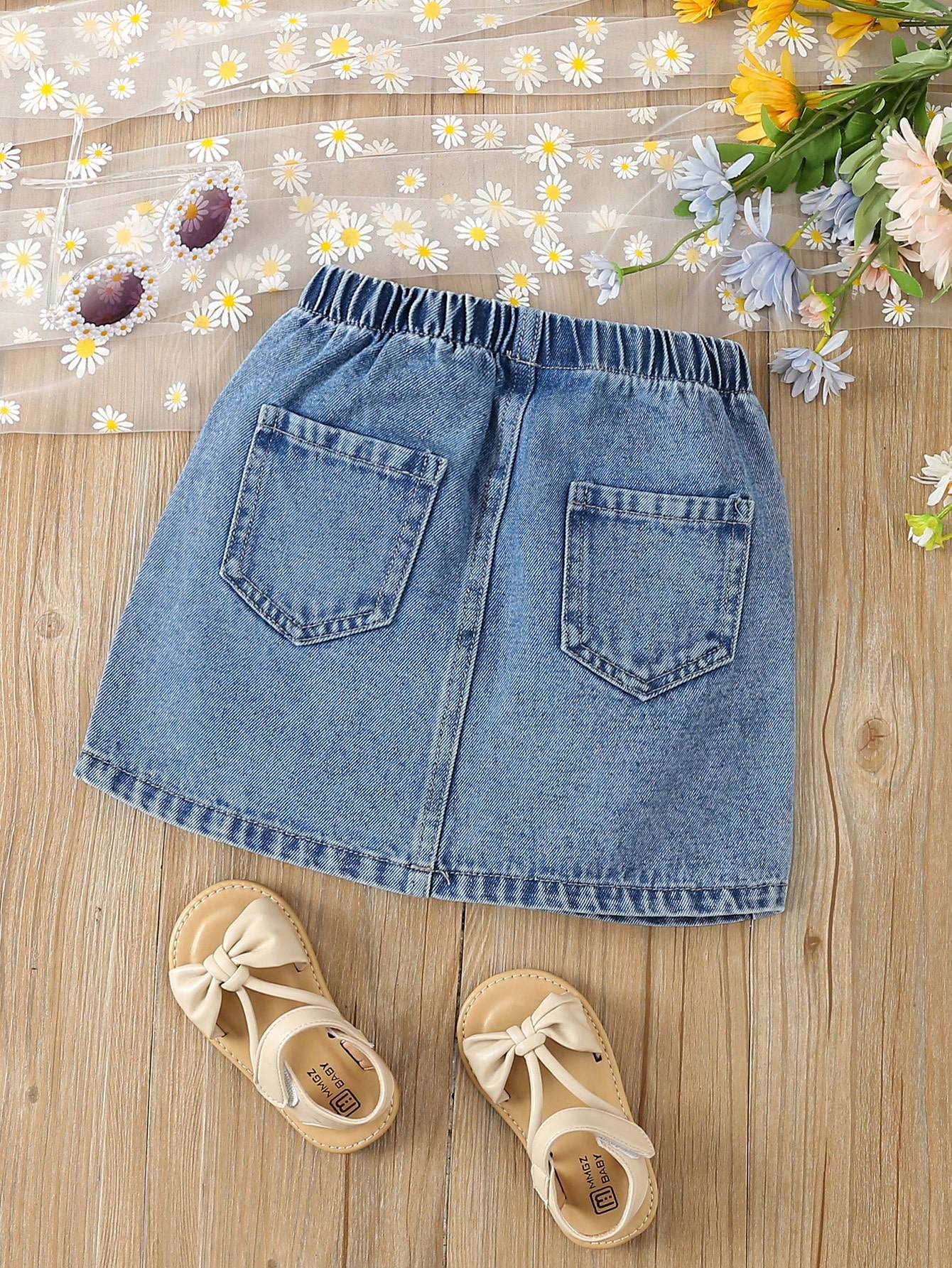 Young Girls Denim Skirts