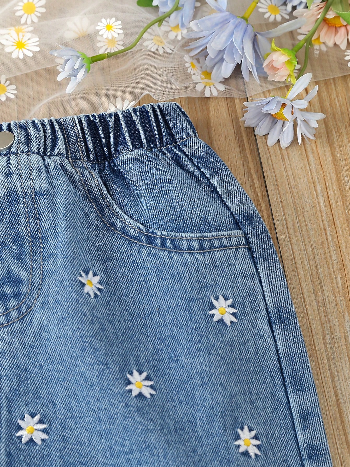 Young Girls Denim Skirts