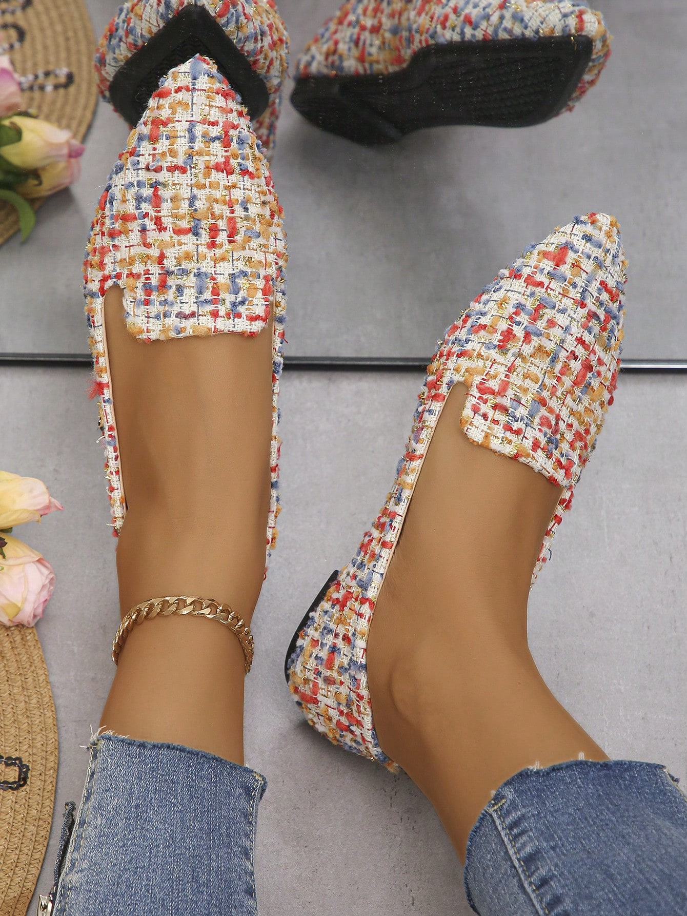 In Multicolor Women Flats