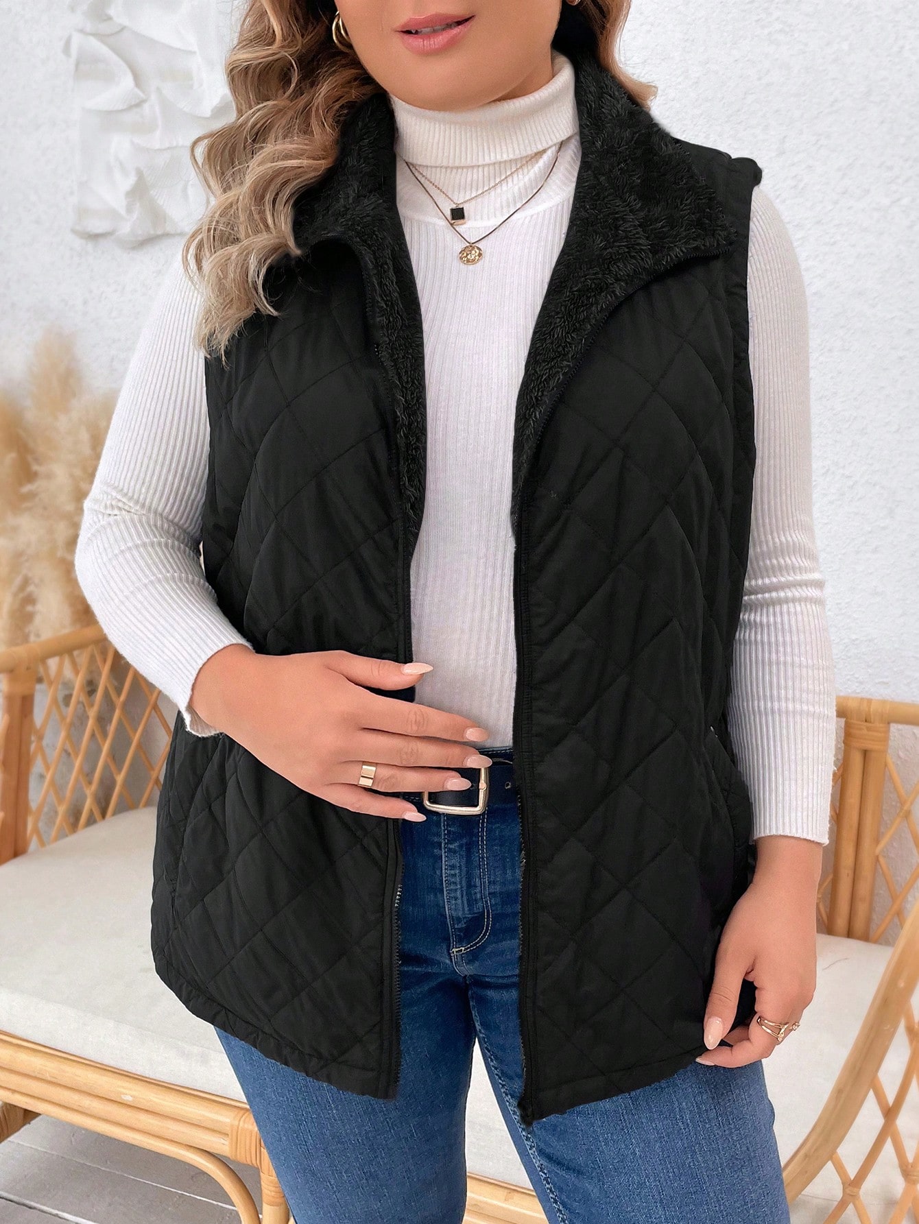 In Casual Plus Size Winter Coats