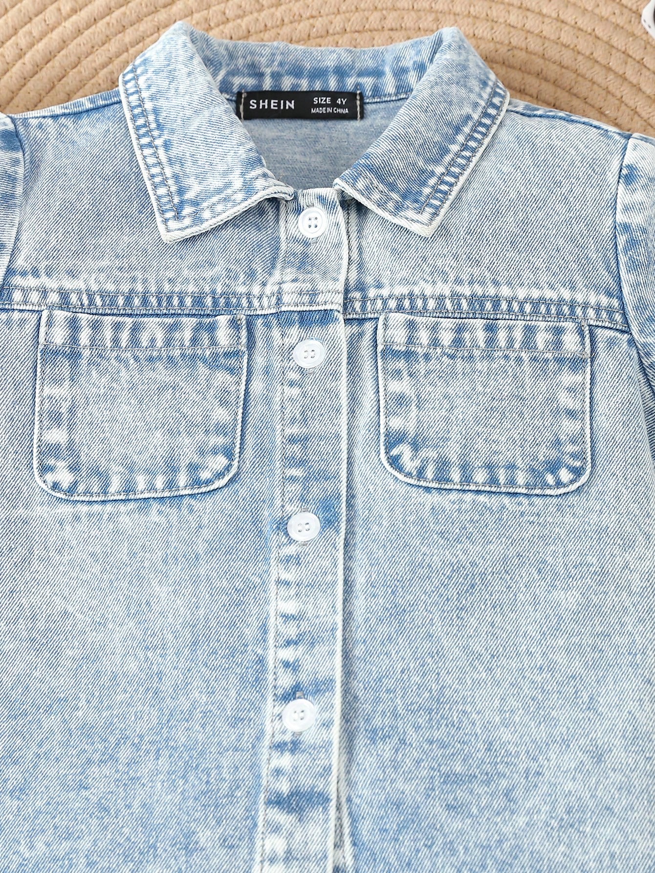 Young Boys Denim Two-piece Outfits