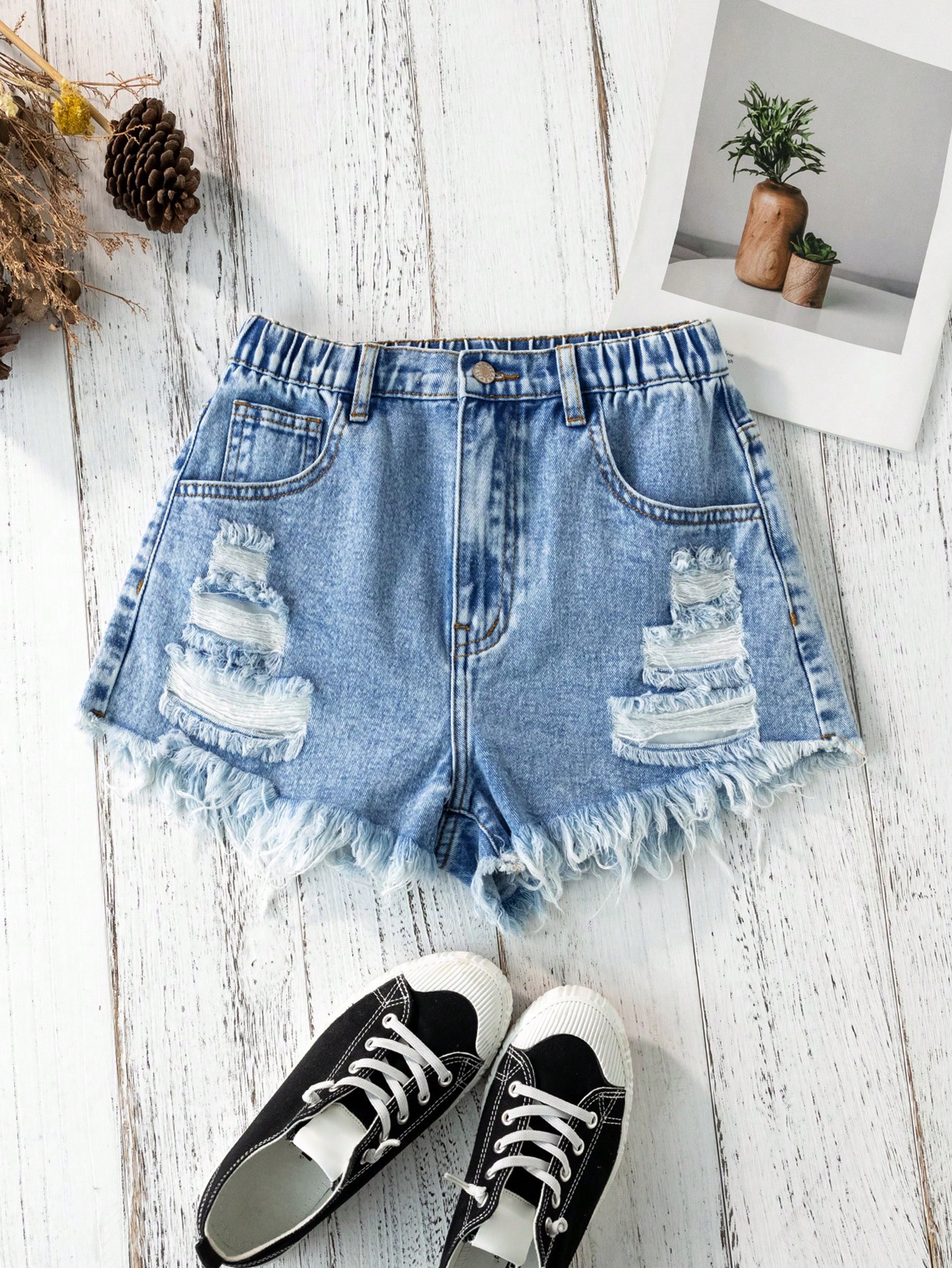 Teen Girls Denim Shorts