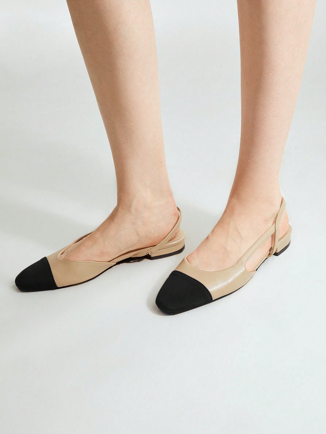 In Apricot Women Flats