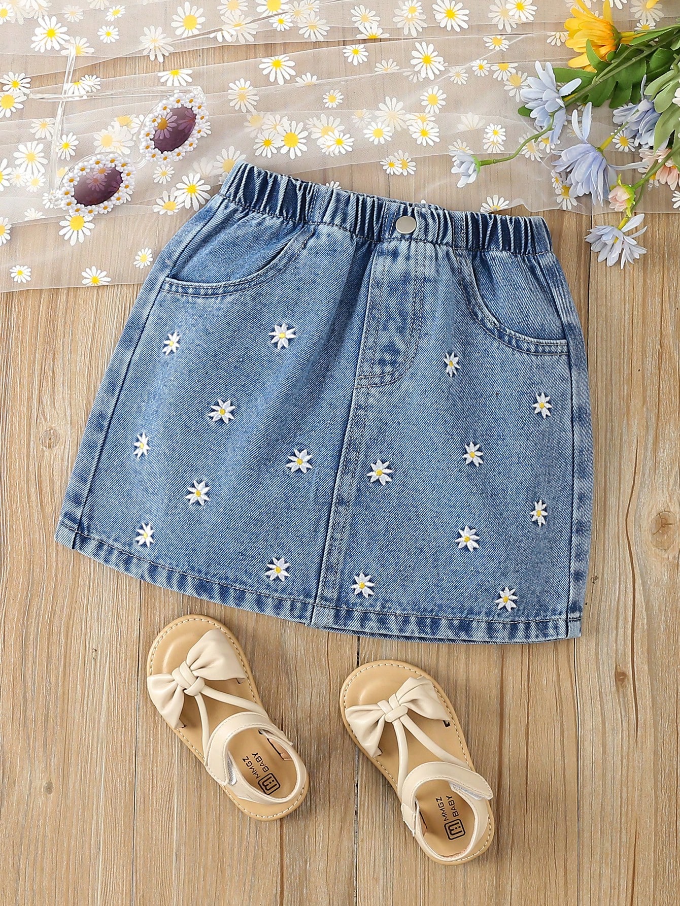 Young Girls Denim Skirts