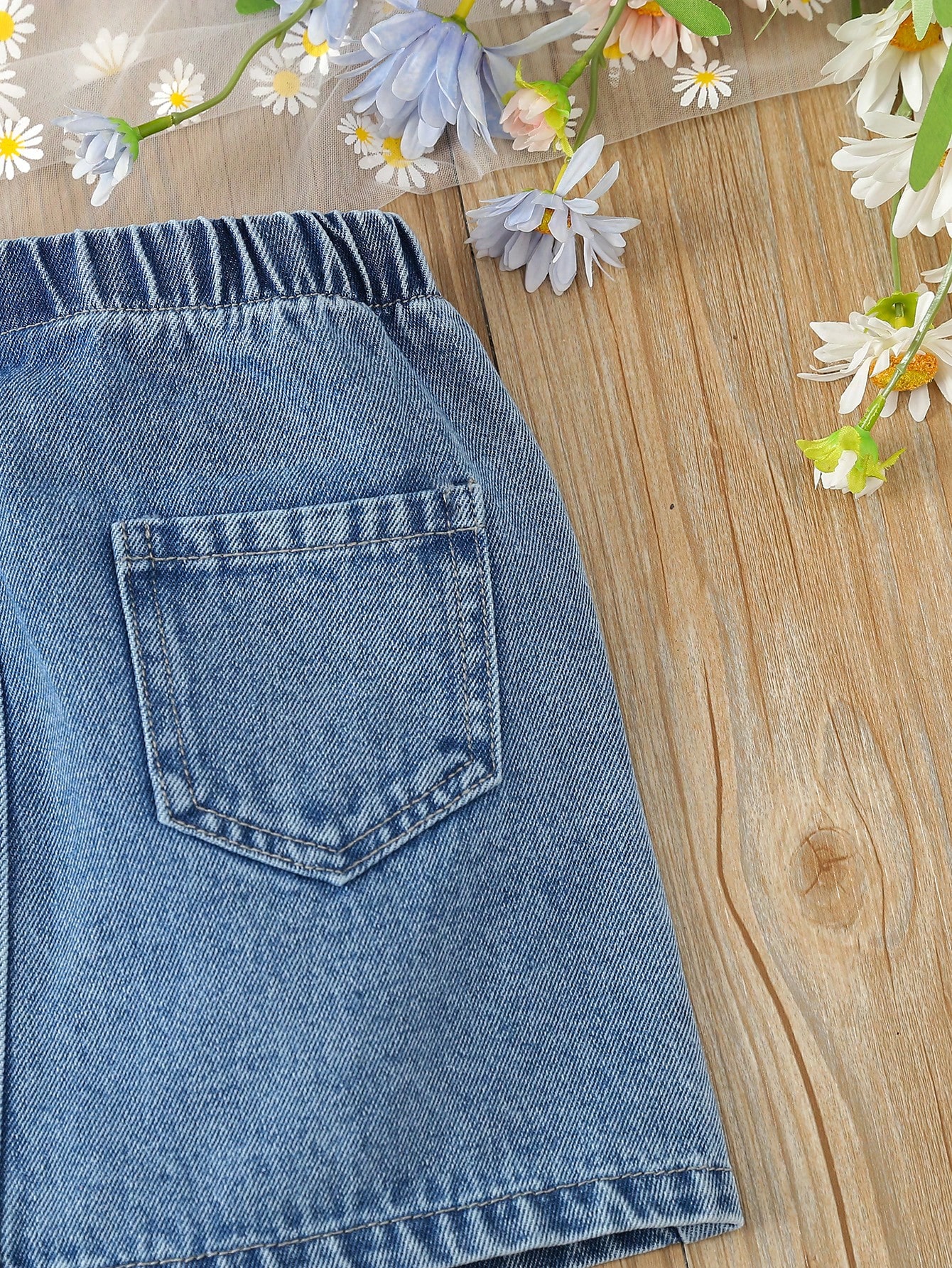 Young Girls Denim Skirts