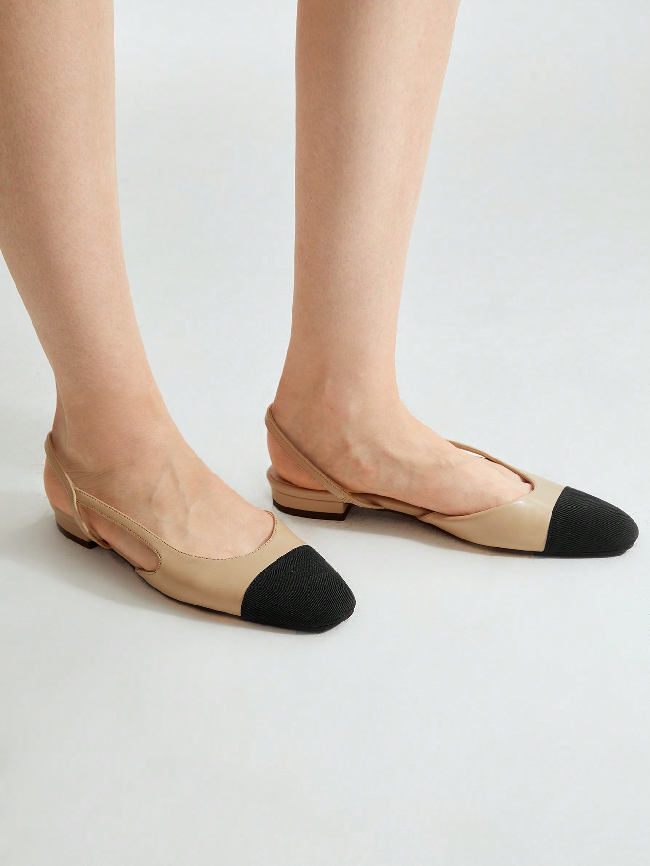 In Apricot Women Flats