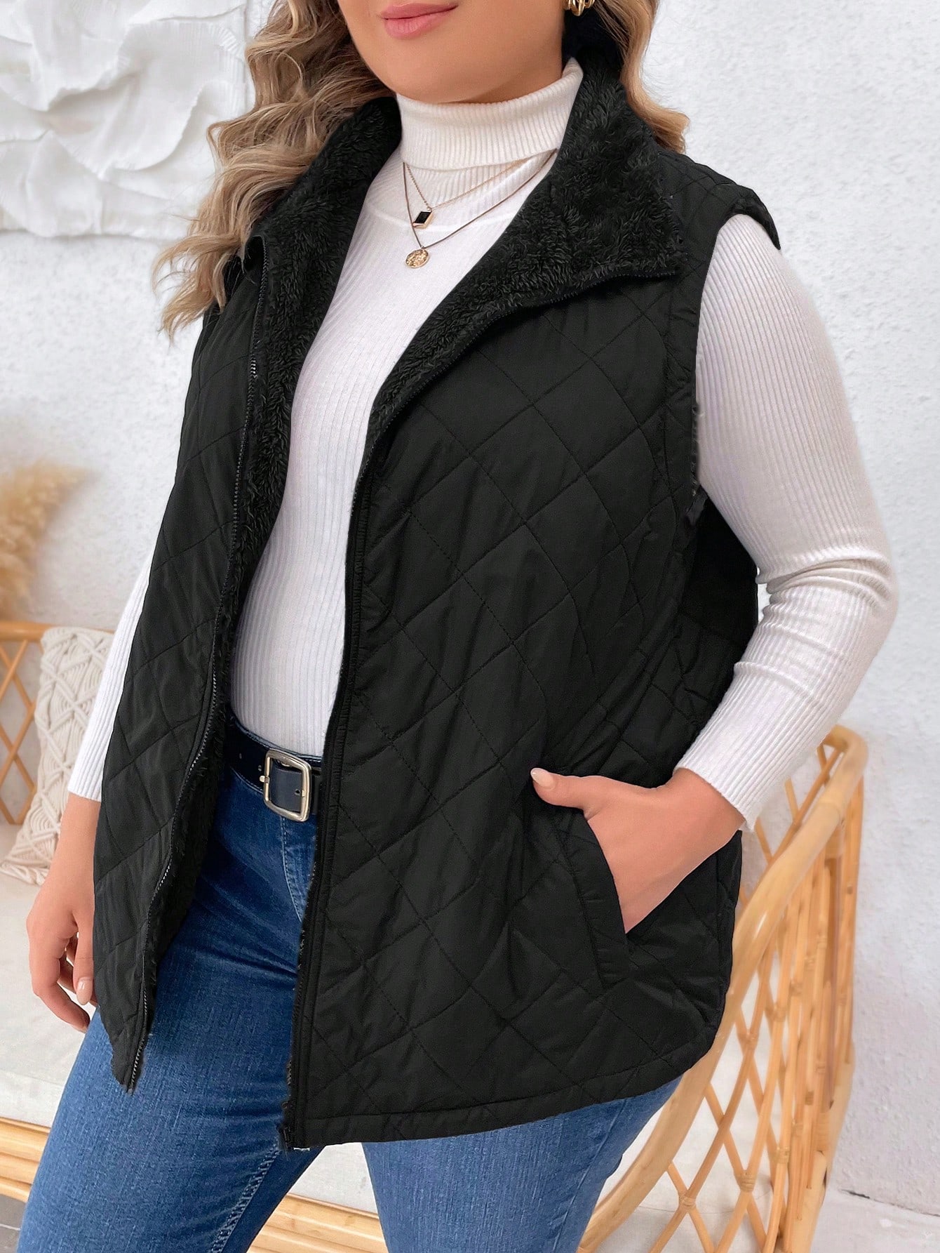 In Casual Plus Size Winter Coats