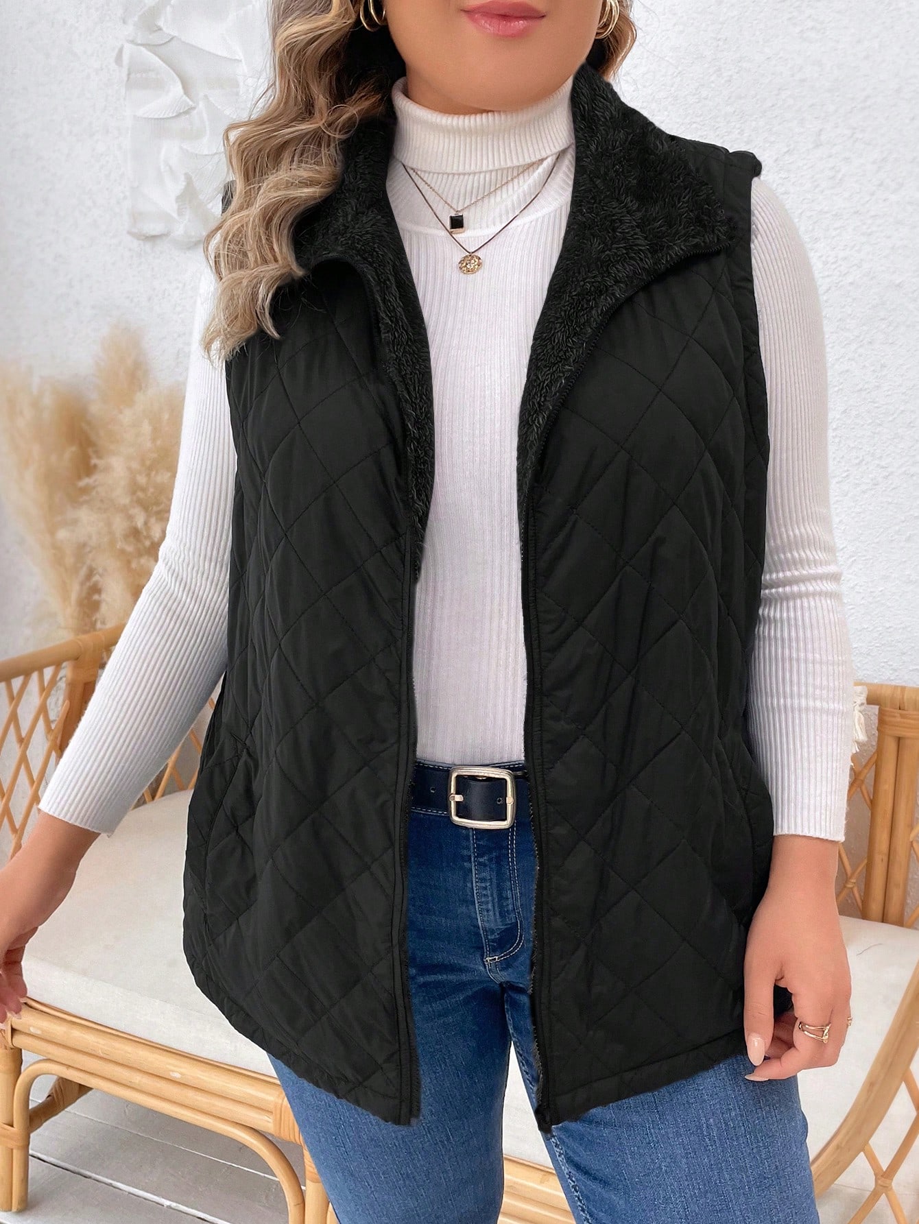 In Casual Plus Size Winter Coats