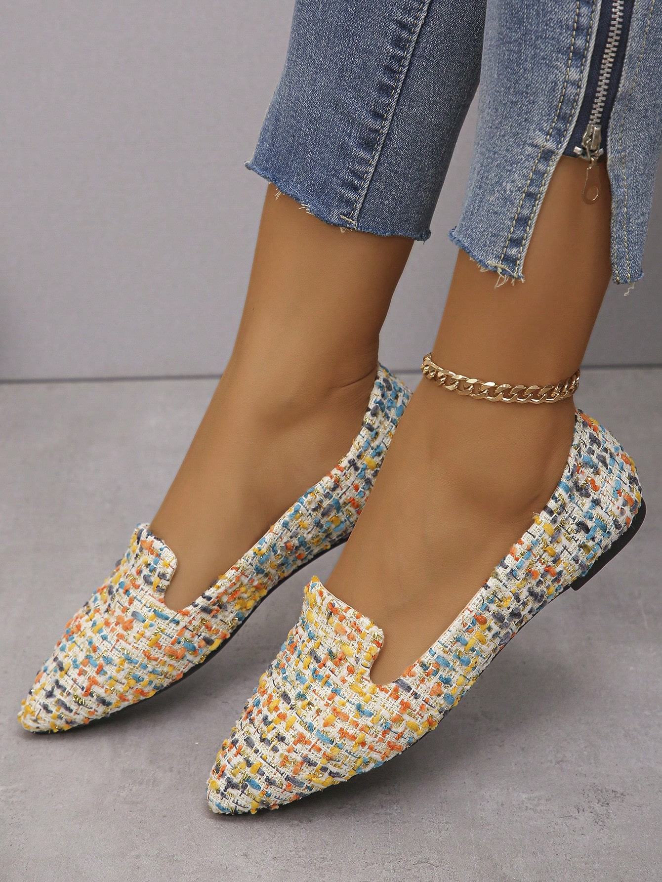 In Multicolor Women Flats