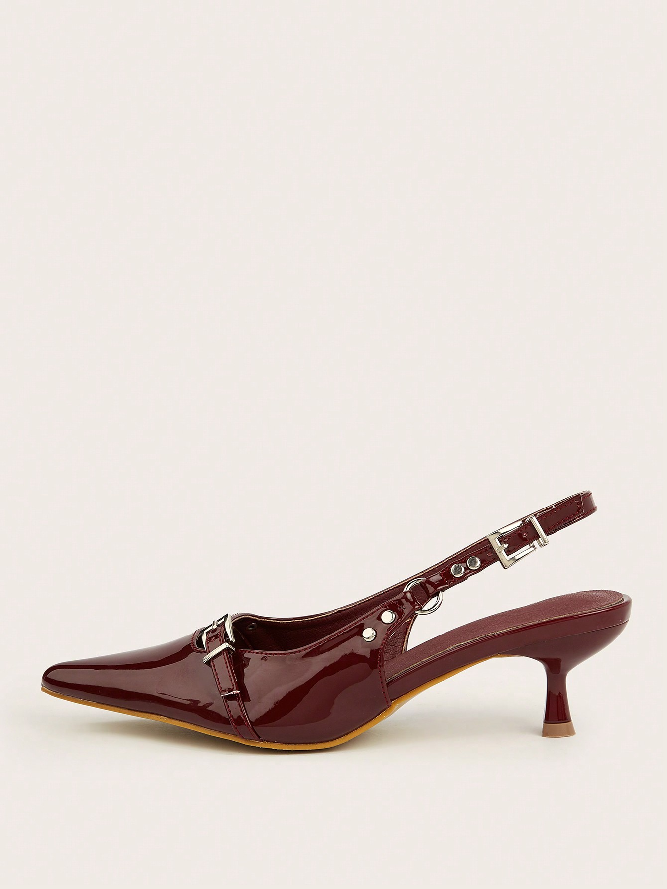 In Burgundy Women Pumps