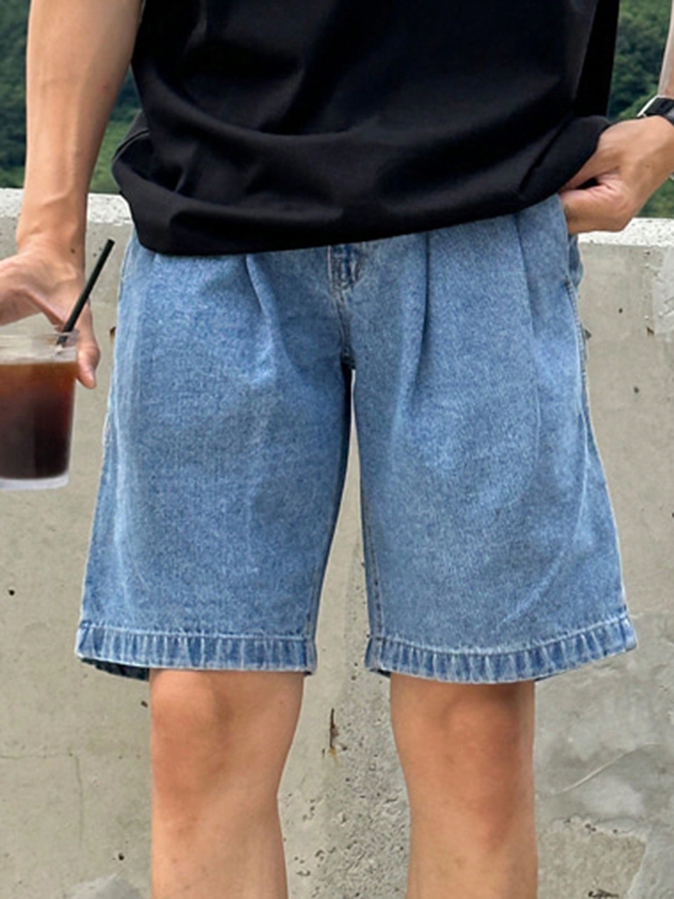 Men Denim Shorts