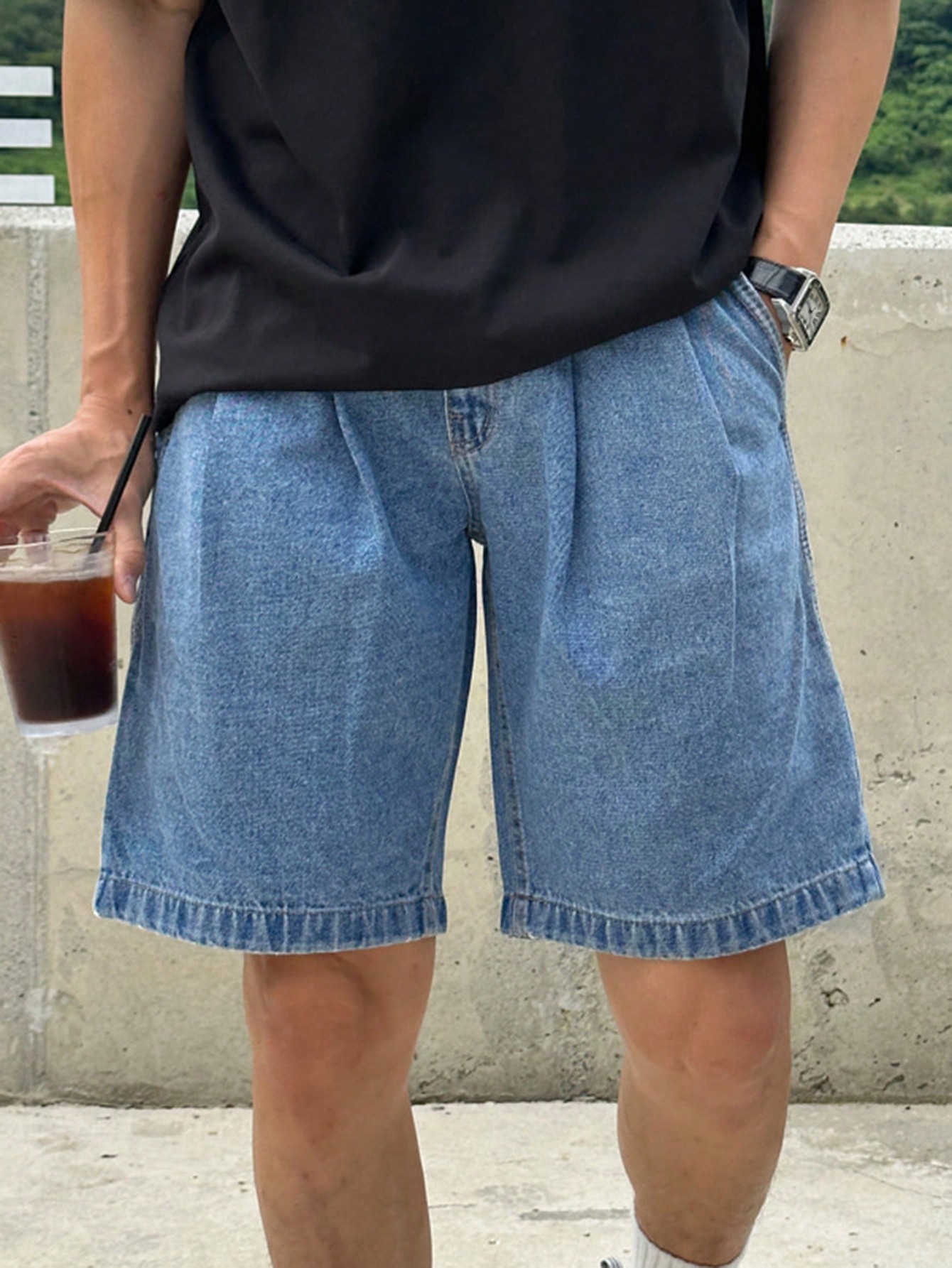 Men Denim Shorts