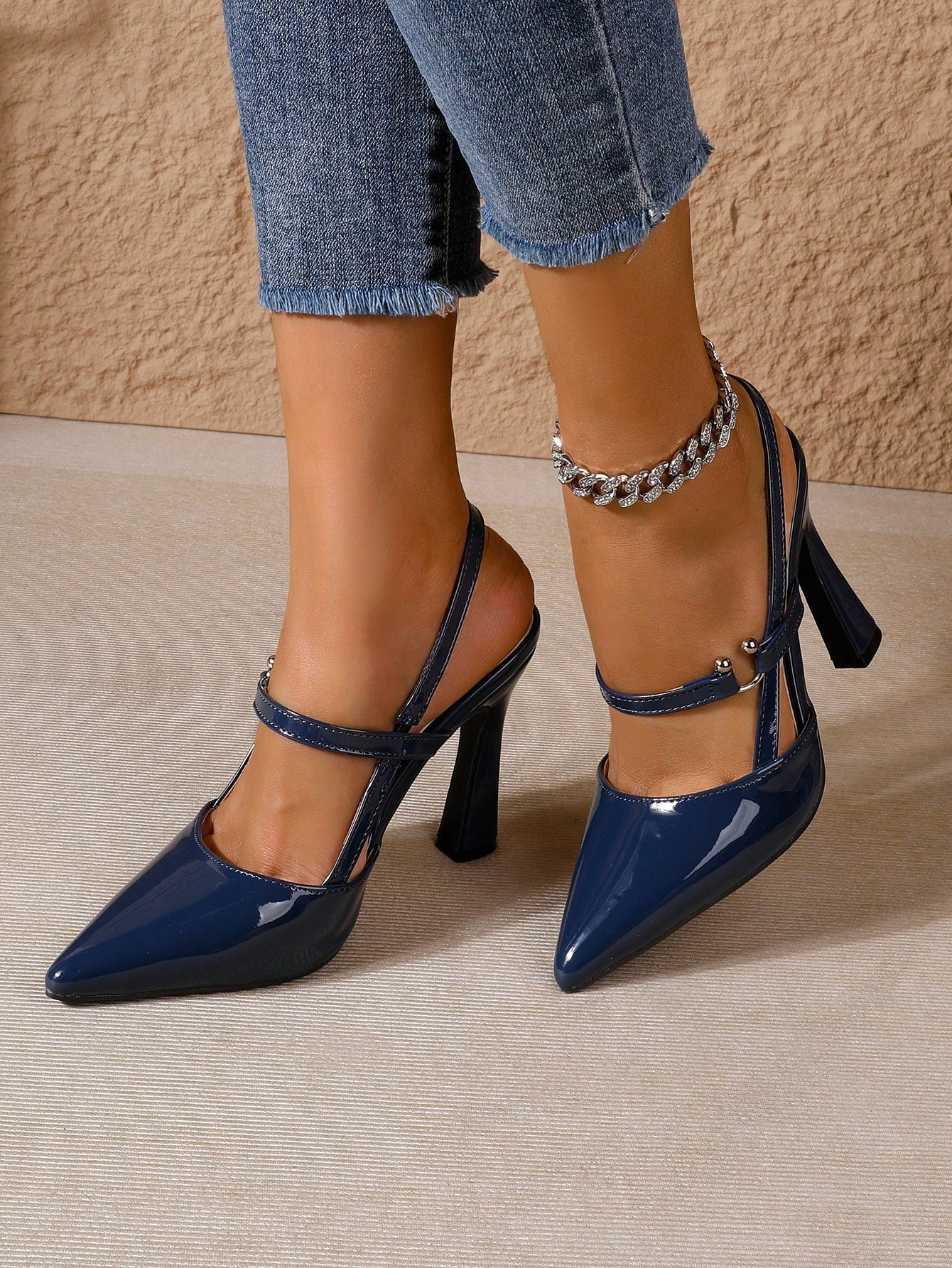 In Blue Women Pumps