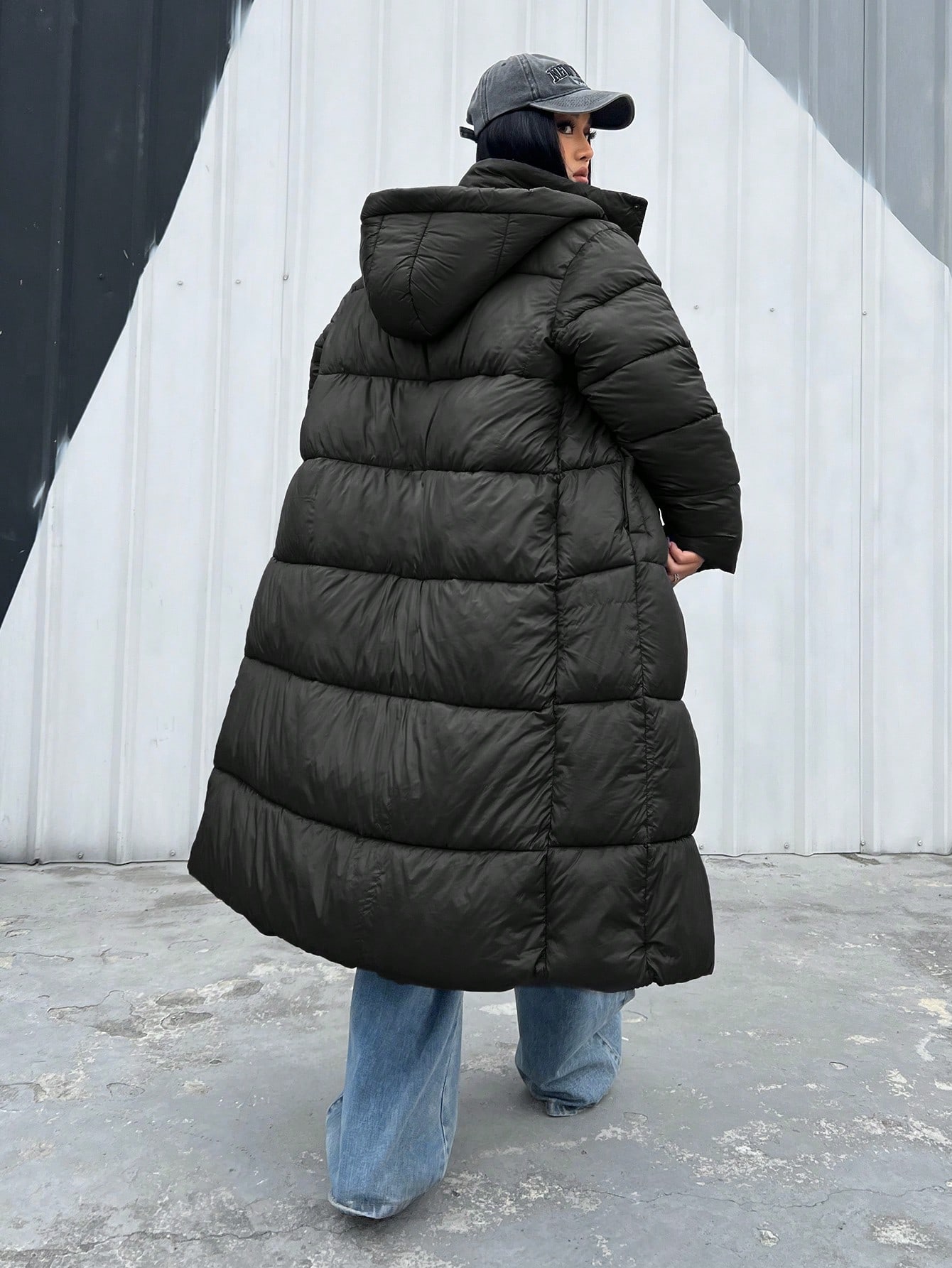 In Casual Plus Size Winter Coats