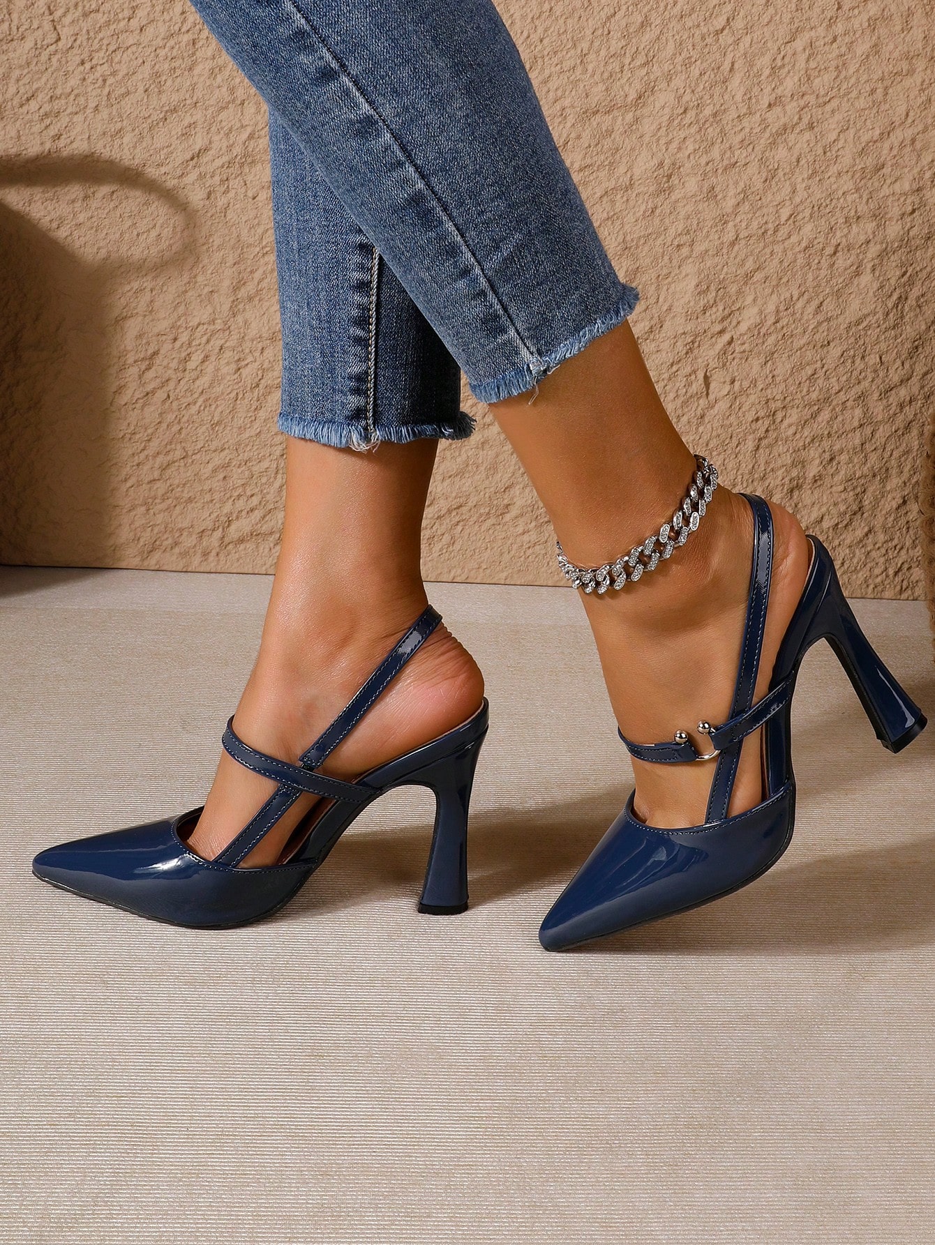 In Blue Women Pumps