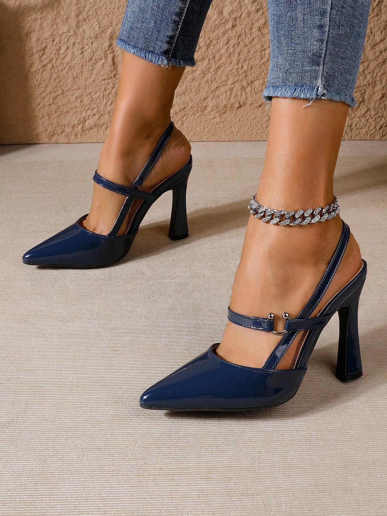 In Blue Women Pumps