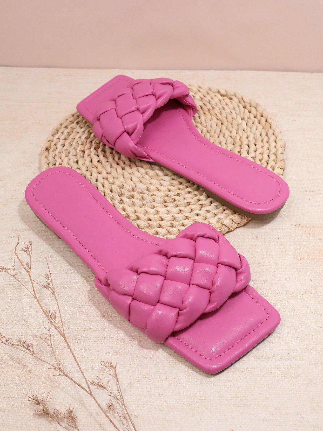 In Pink Women Flat Sandals