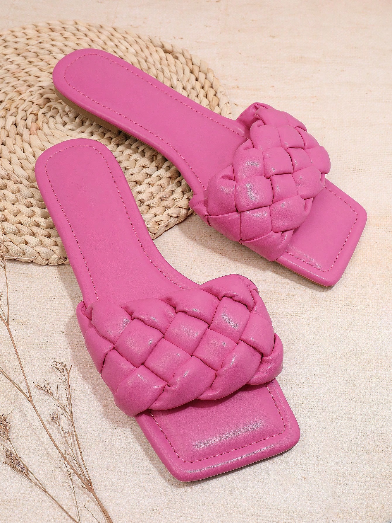 In Pink Women Flat Sandals