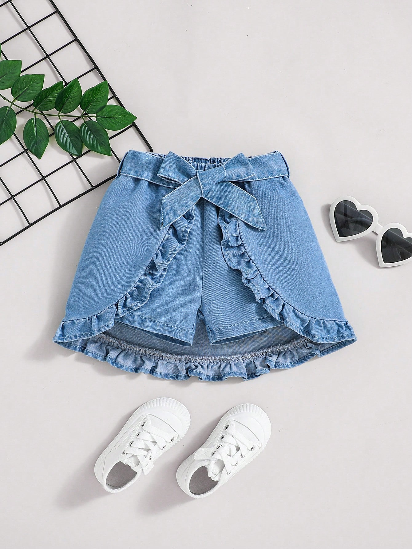 Young Girls Denim Shorts