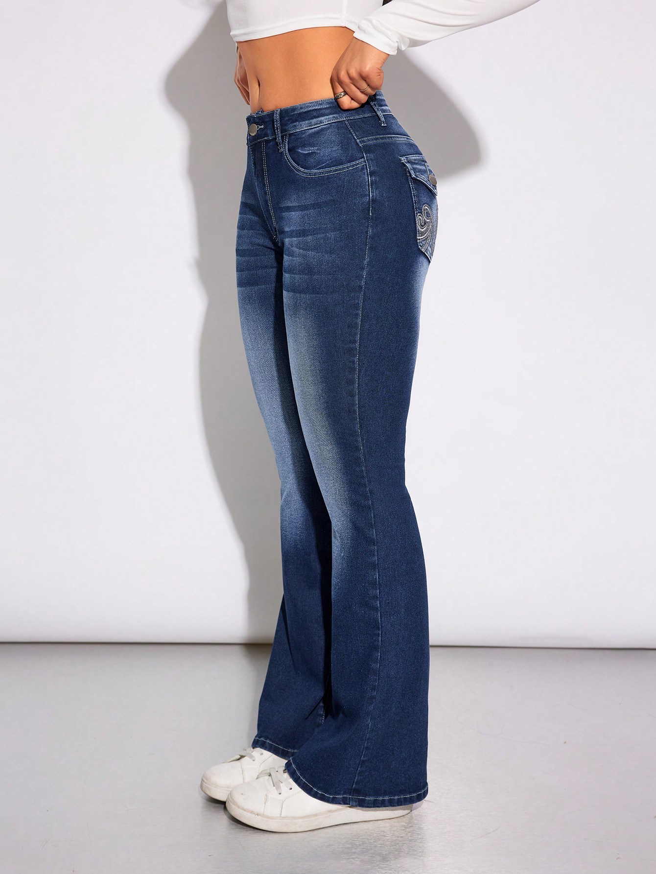 Flare Leg Jeans