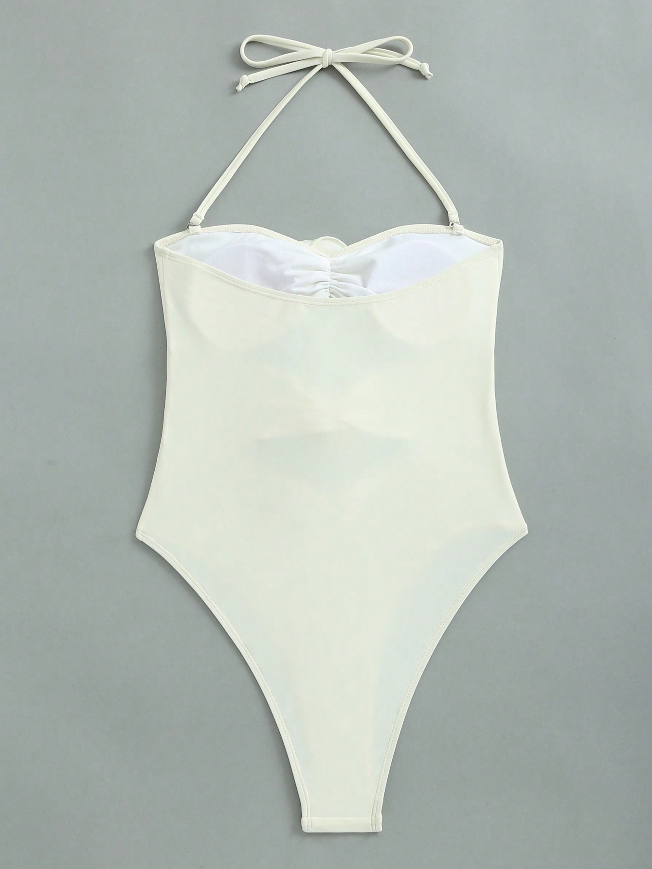 In Beige Women One-Pieces