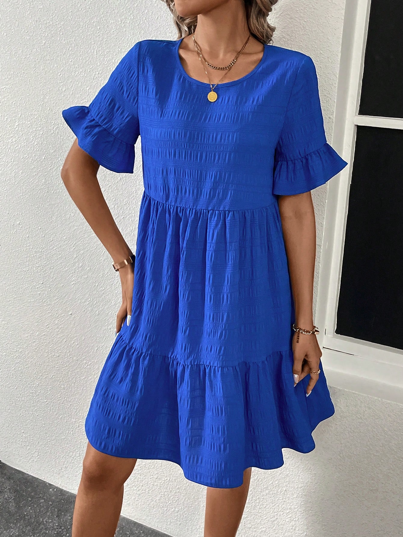 In Blue Women Dresses