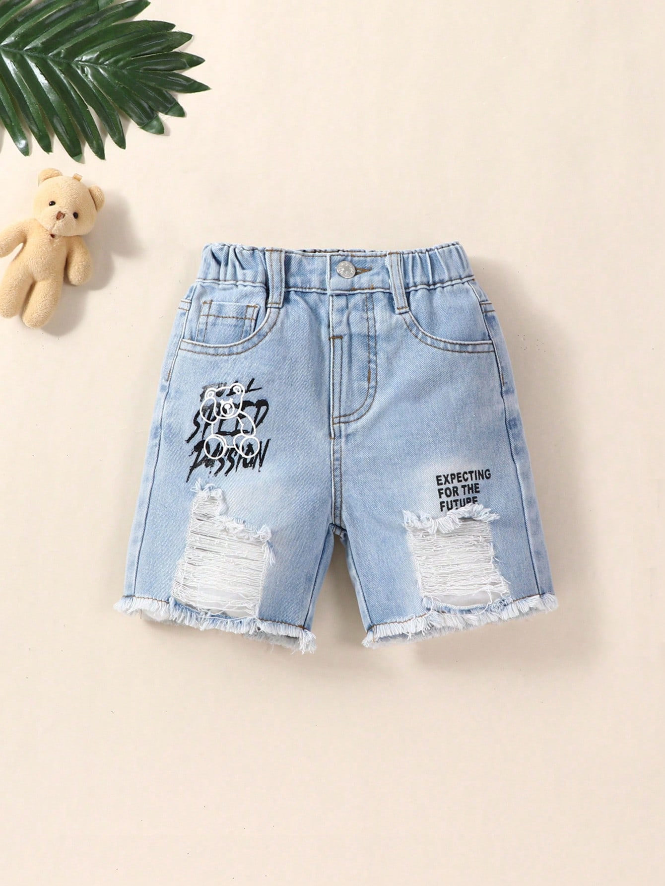 Young Boys Denim Shorts