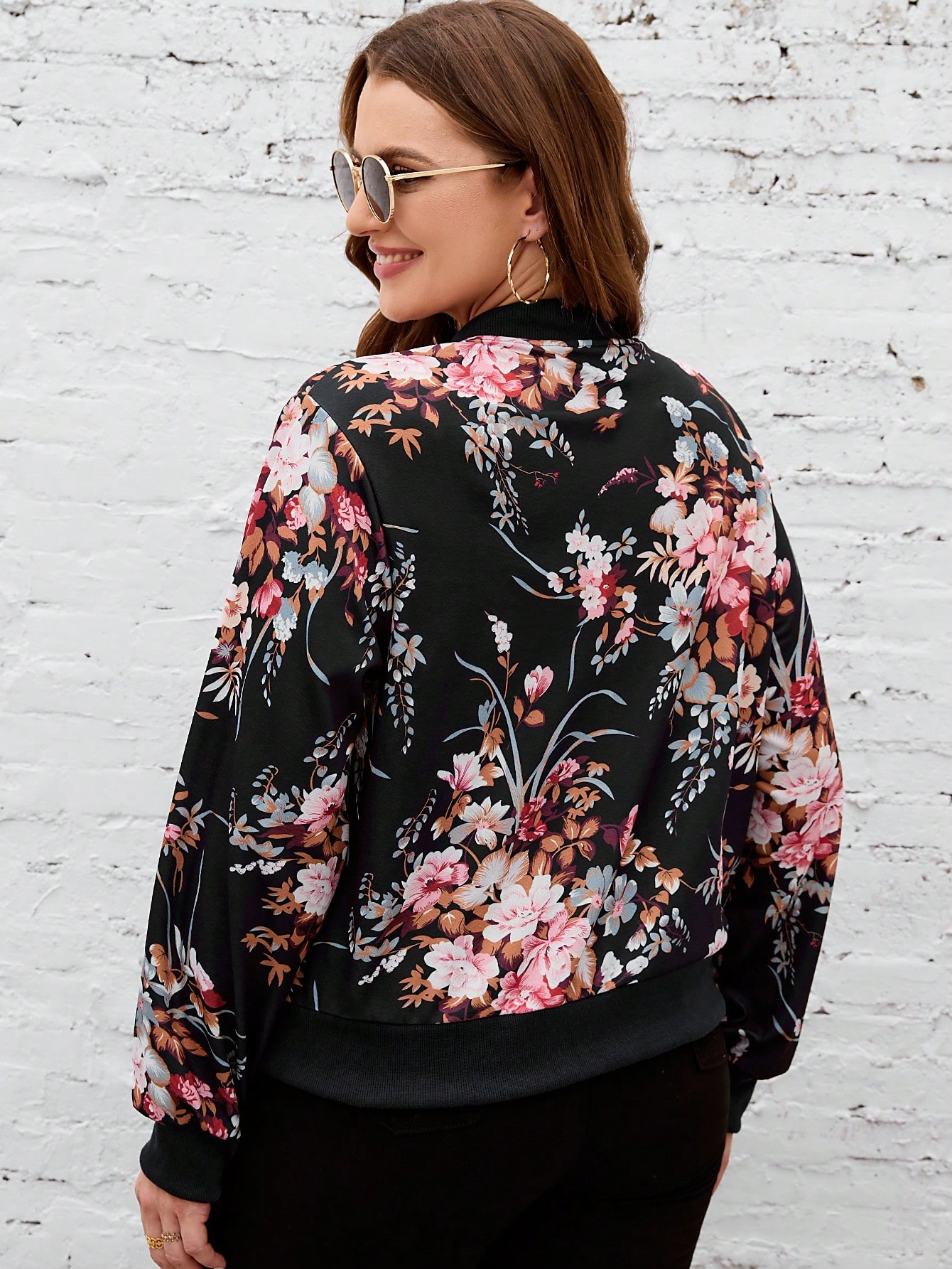 In Black Plus Size Jackets