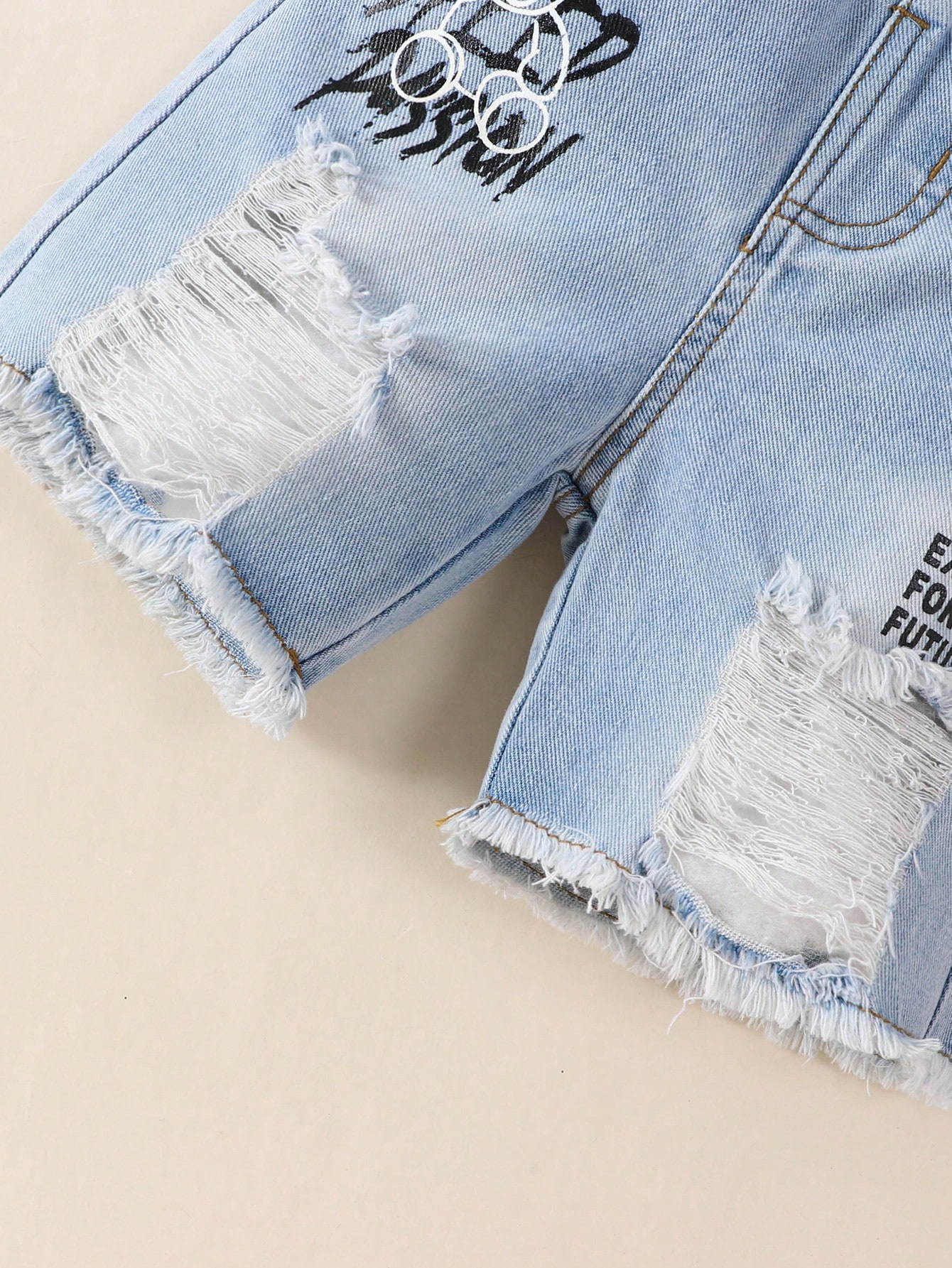 Young Boys Denim Shorts