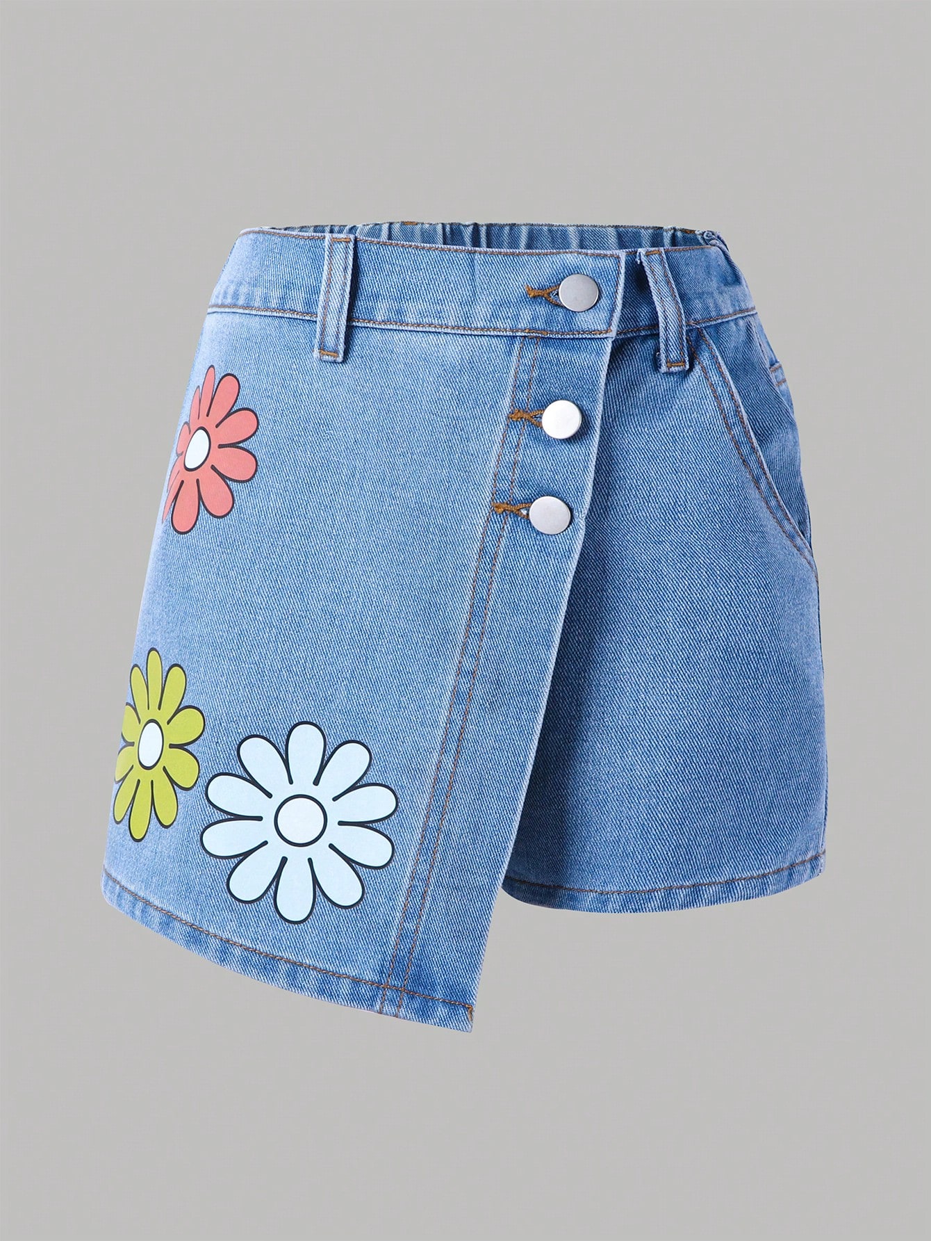 Tween Girls Denim Shorts