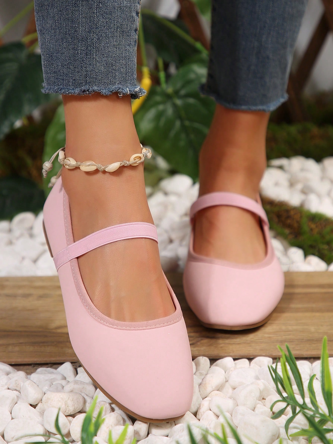 In Pink Women Flats