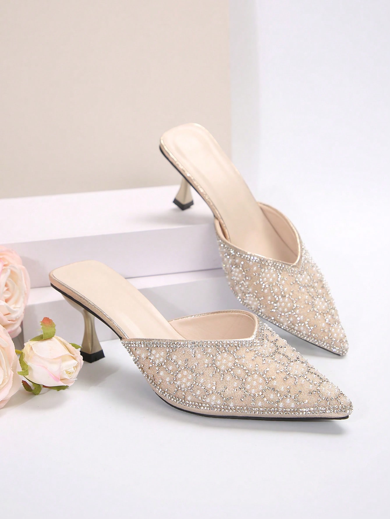 In Champagne Women Pumps