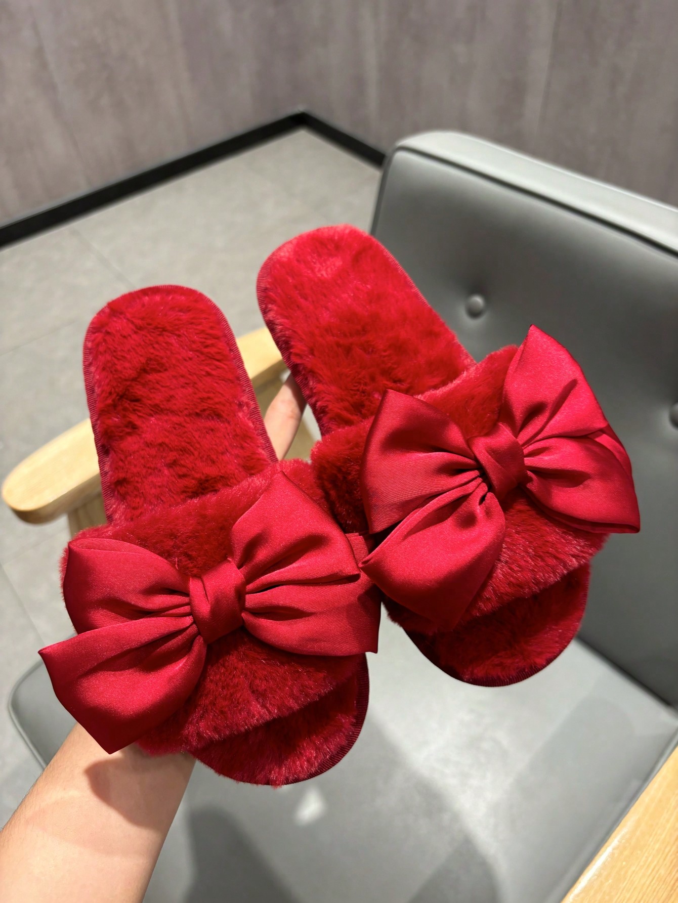 In Red Women Home Slippers